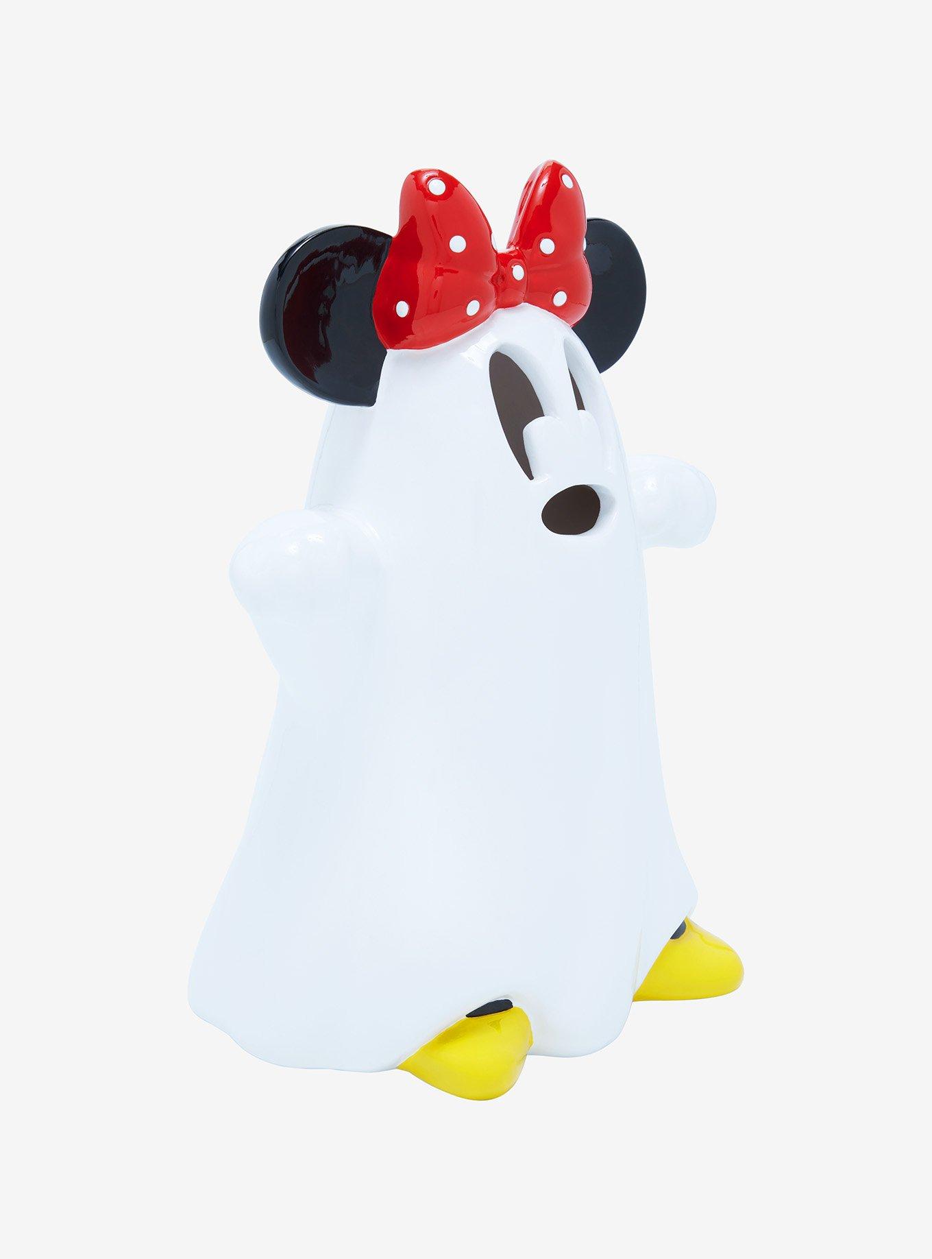 Disney Minnie Mouse Ghost Halloween Light-Up Garden Statue, , alternate
