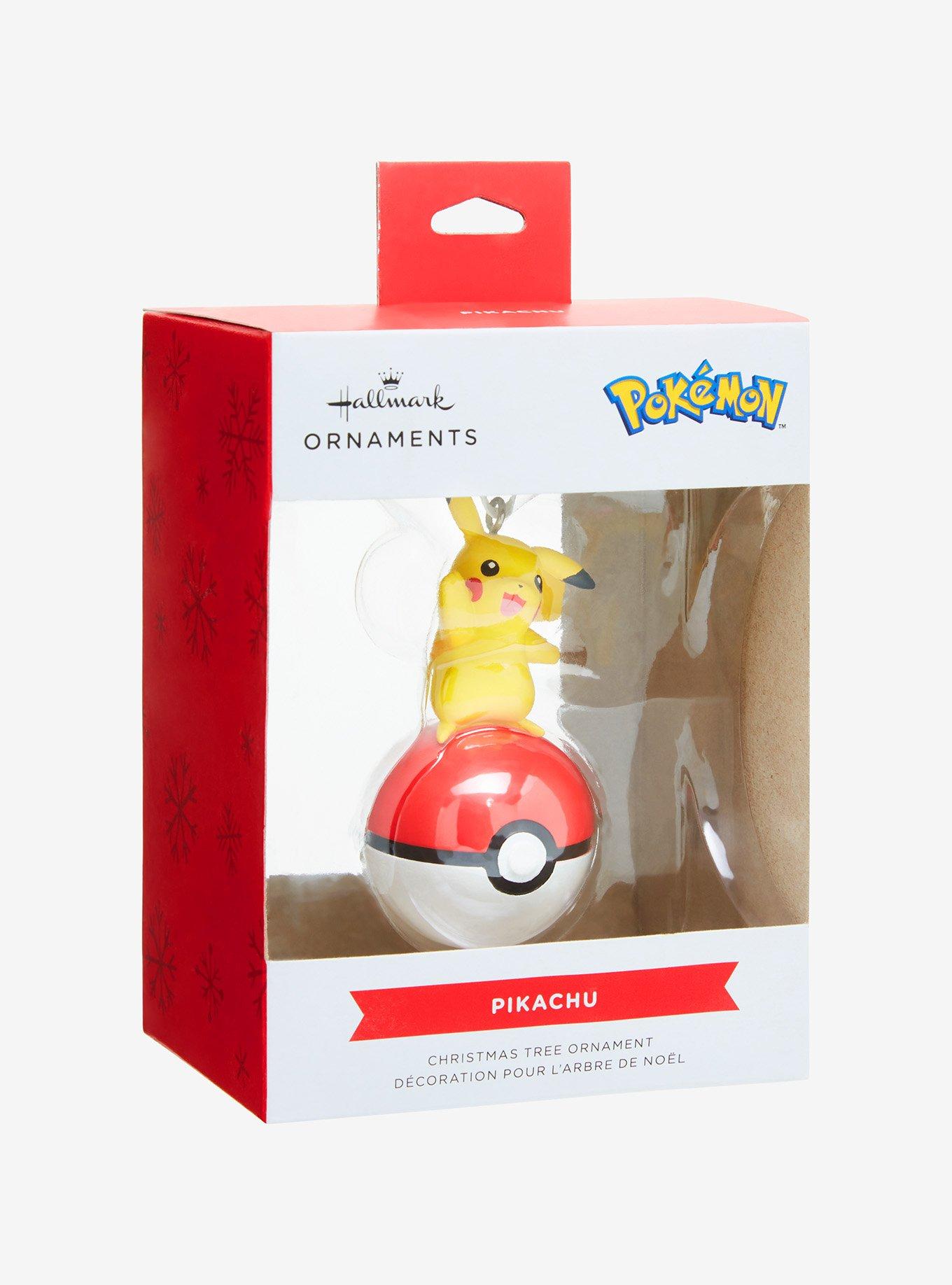 Hallmark Pokemon Pikachu Poke Ball Ornament, , alternate