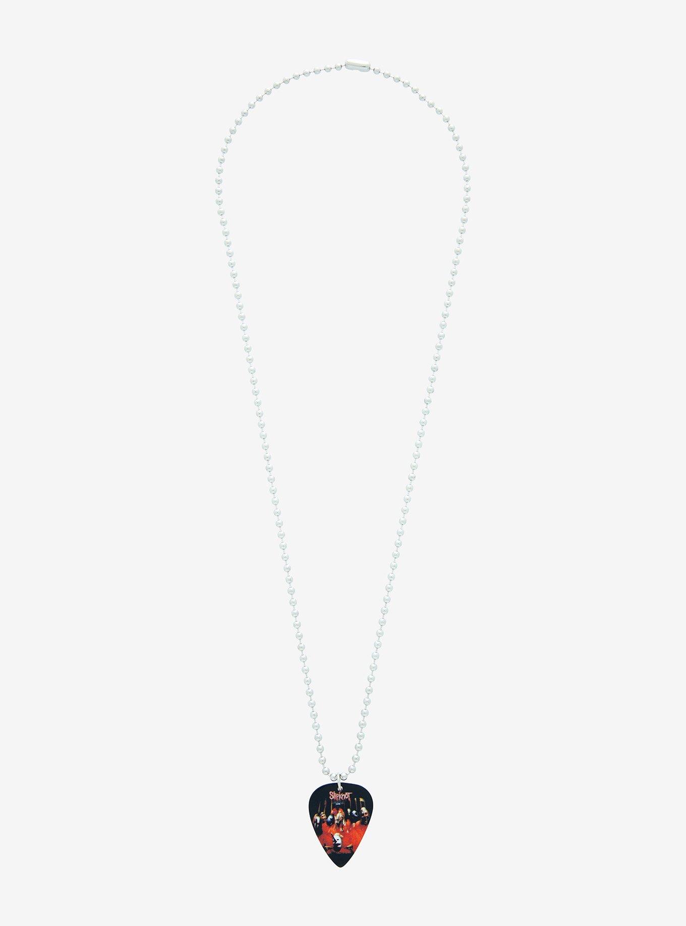 Slipknot Album Guitar Pick Necklace, , alternate
