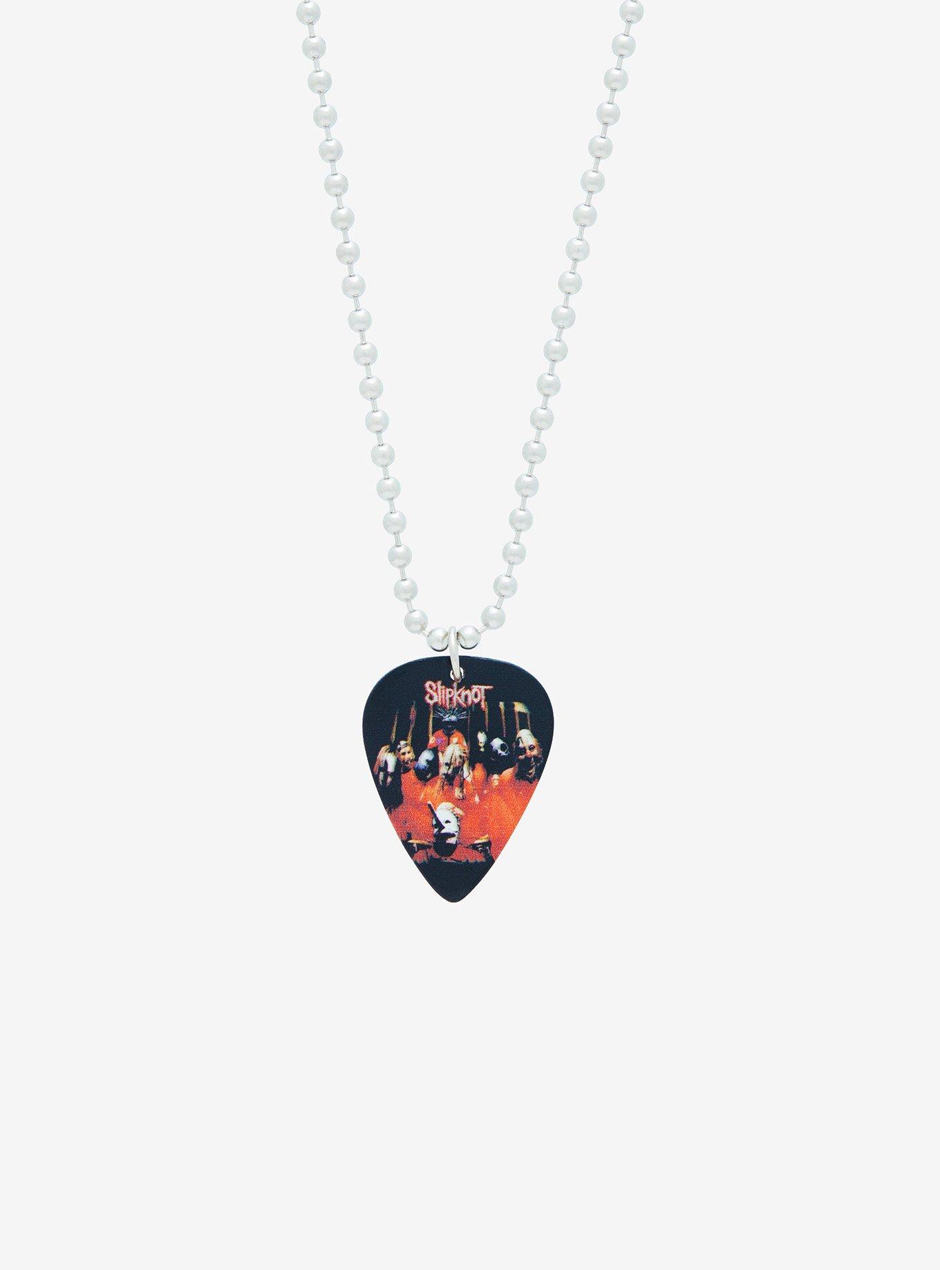 Slipknot Album Guitar Pick Necklace, , alternate