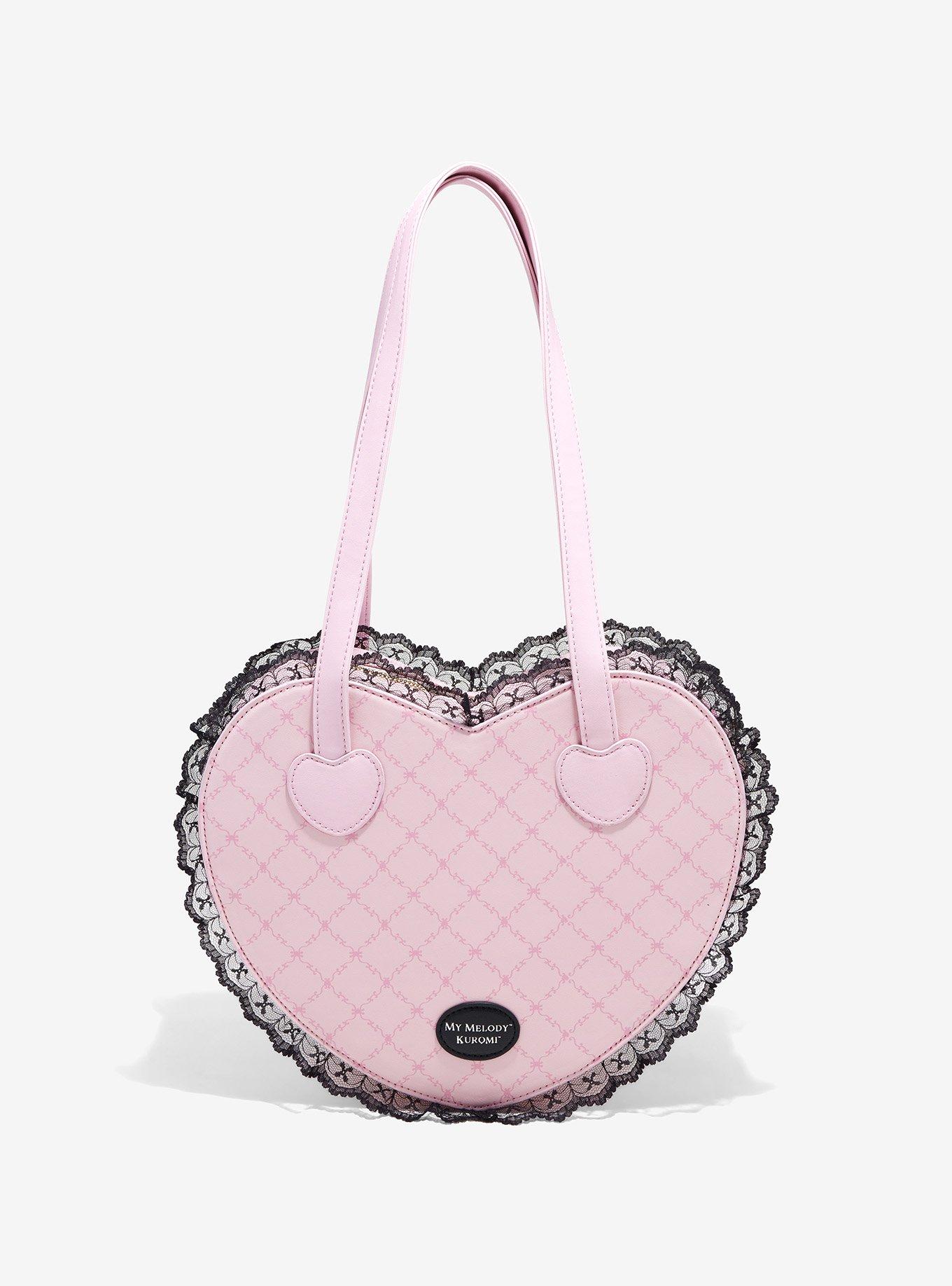 Her Universe My Melody X Kuromi Lolita Figural Heart Bag, , hi-res