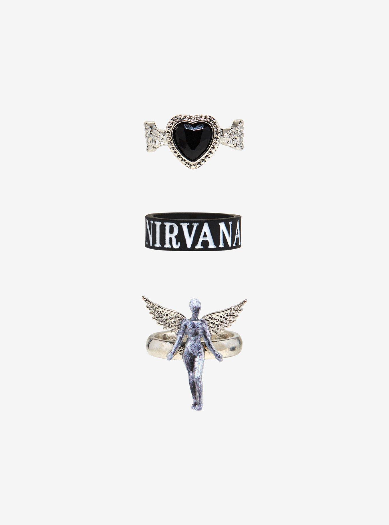 Nirvana In Utero Icons Ring Set, , alternate