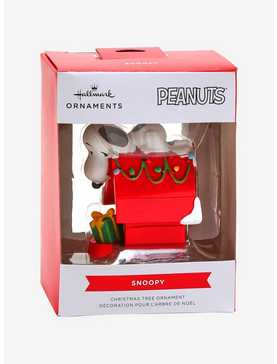 Hallmark Peanuts Snoopy Holiday Doghouse Ornament, , hi-res