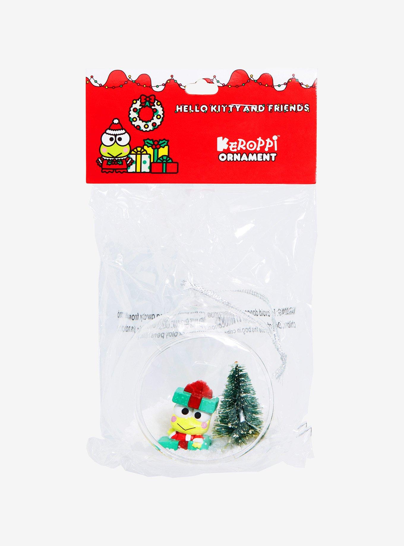 Keroppi Glass Tree Ornament, , alternate