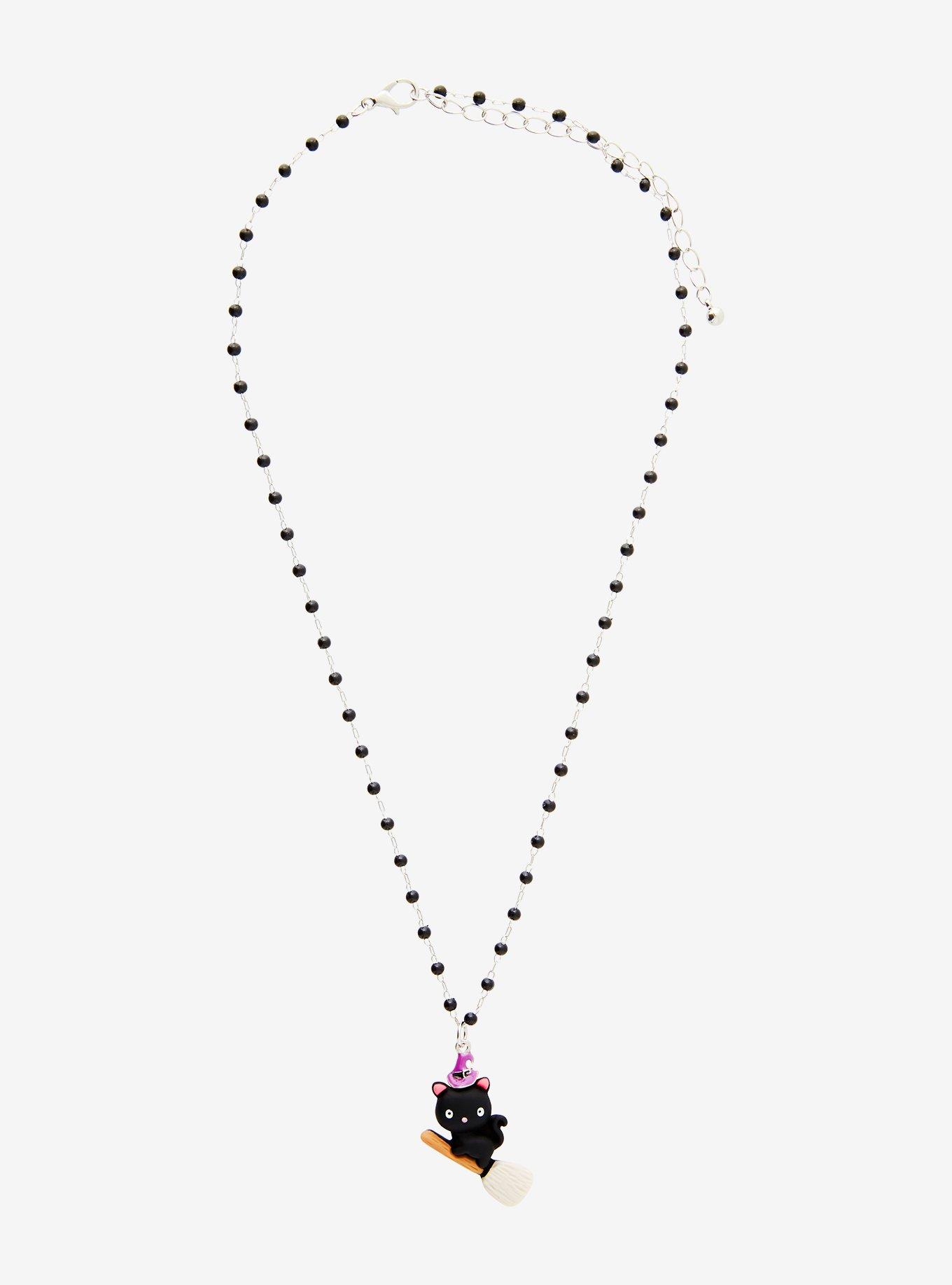 Witch Kitty Necklace, , alternate