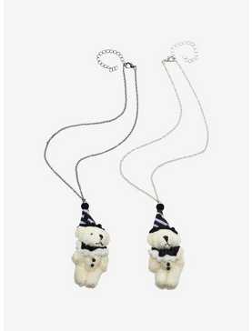 Clown Bear Plush Best Friend Necklace Set, , hi-res