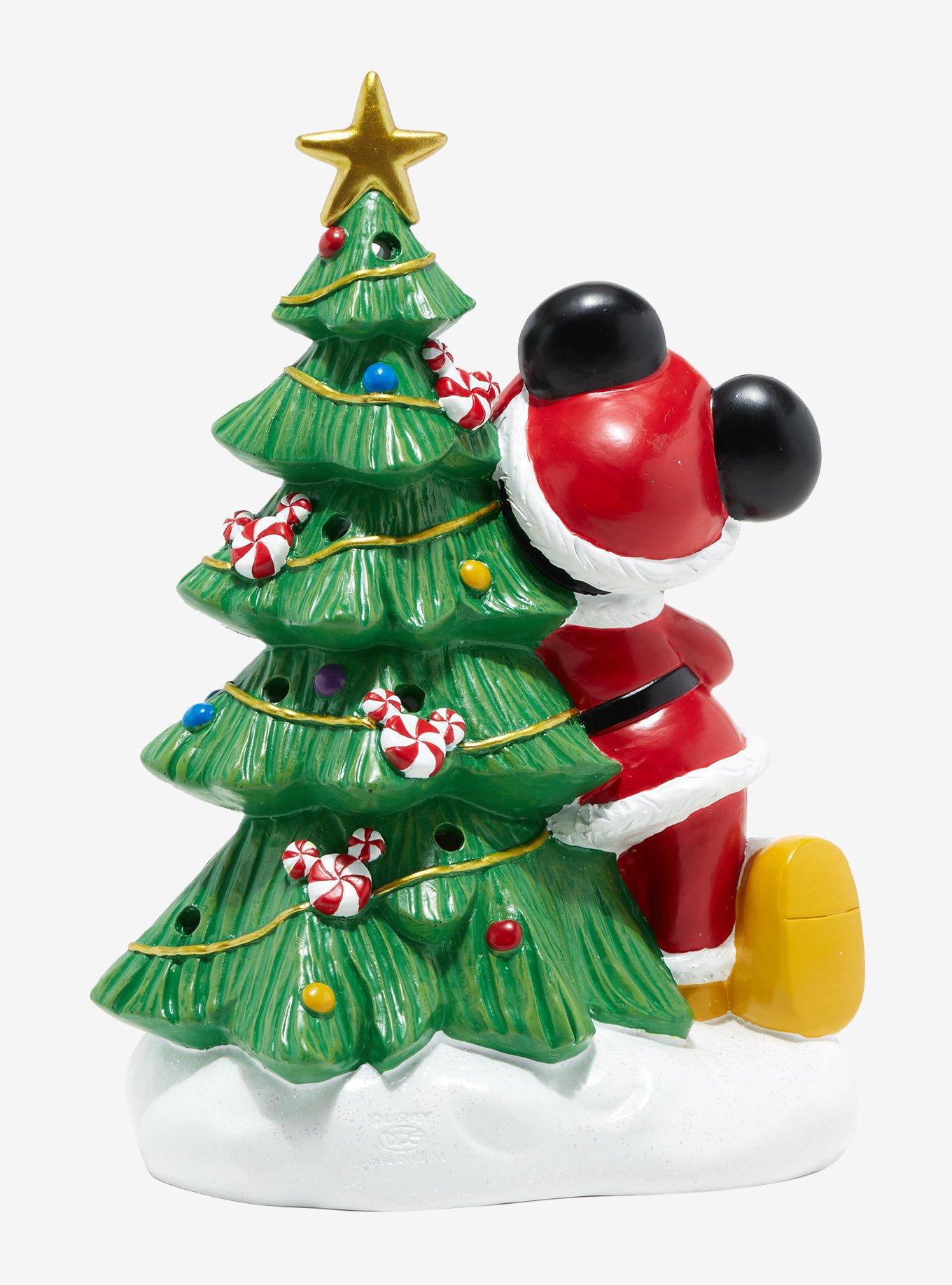 Disney Mickey Mouse Christmas Tree Light-Up Garden Statue, , alternate