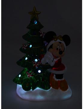 Disney Minnie Mouse Christmas Tree Light-Up Garden Statue, , hi-res