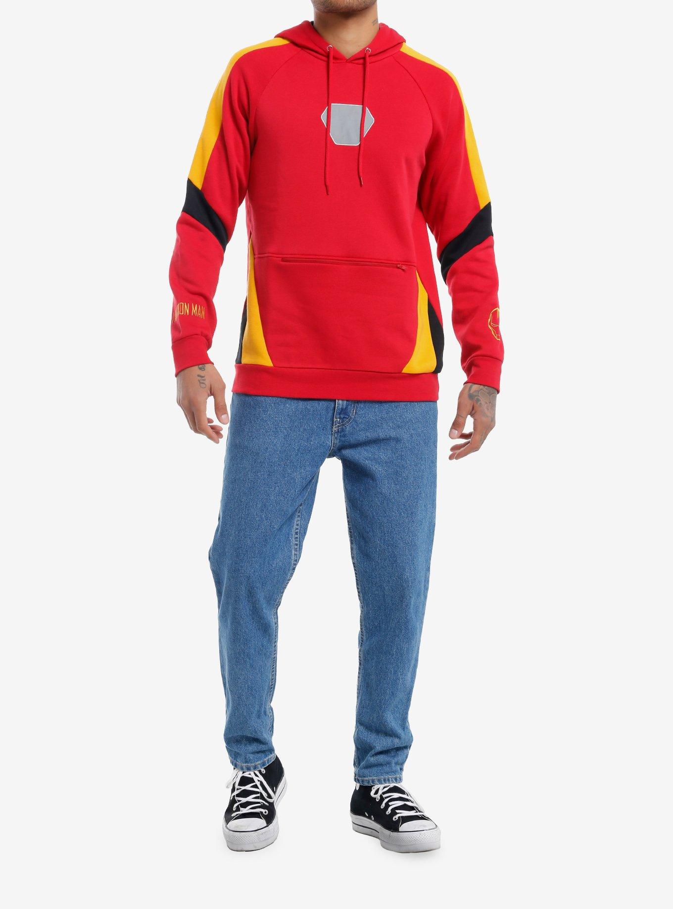 Our Universe Marvel Iron-Man Armor Hoodie Our Universe Exclusive, , hi-res