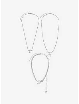 Thorn & Fable Star Pendant Layered Necklace Set, , hi-res