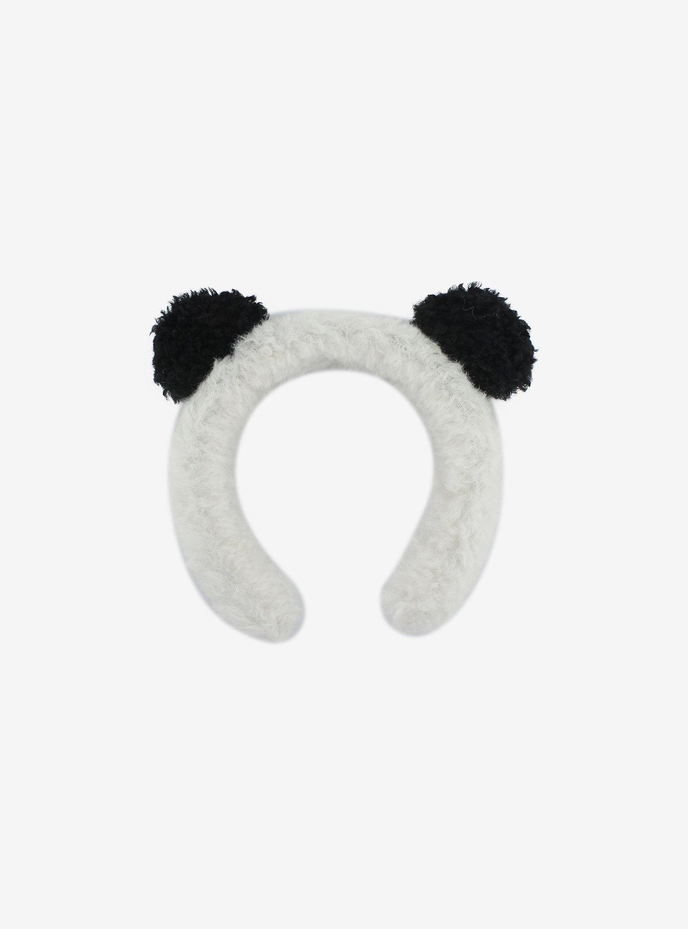Sweet Society Panda Sherpa Headband, , hi-res