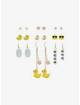 Sweet Society Rubber Duck Earring Set, , hi-res