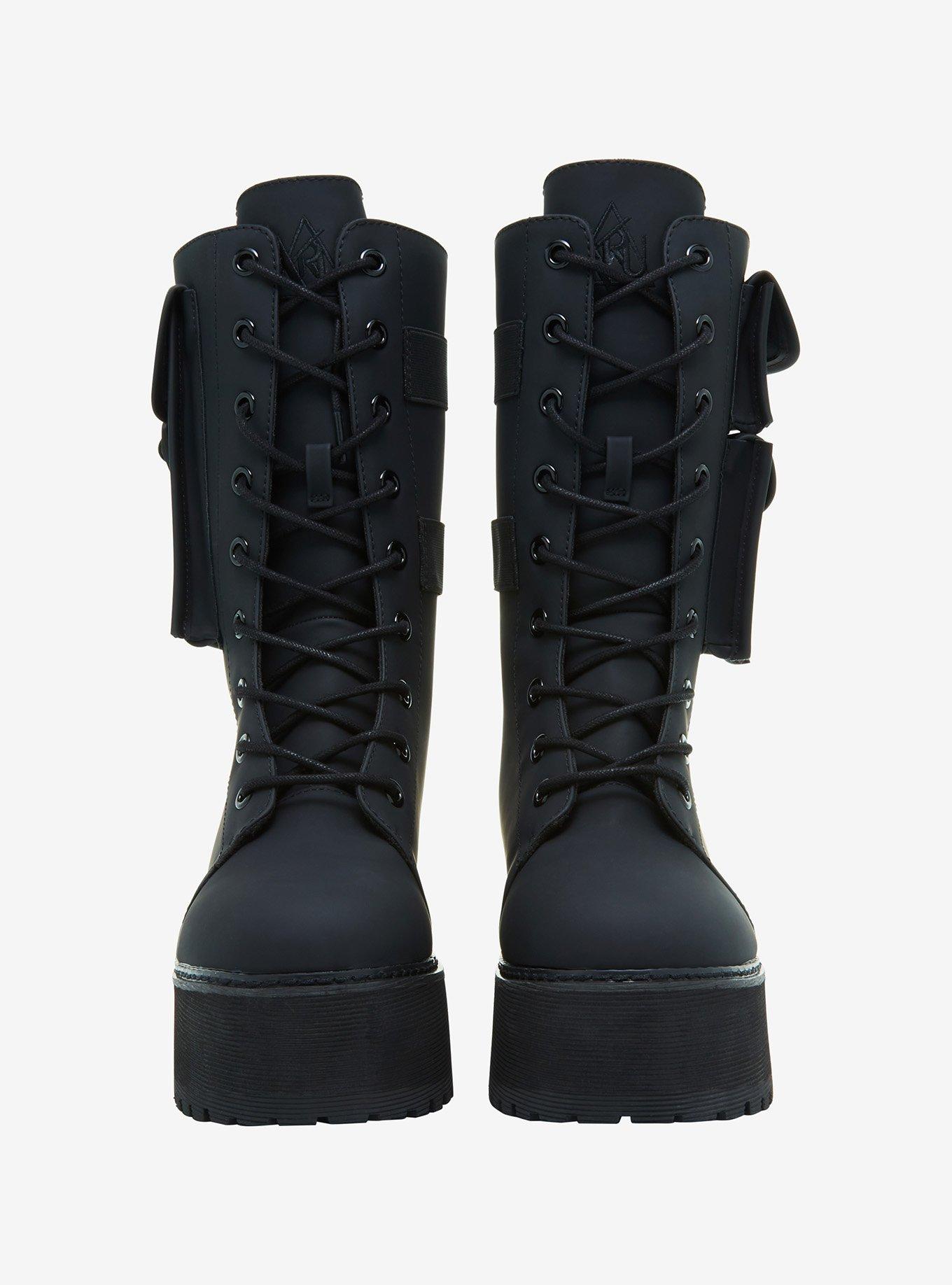 YRU Black Slayr Hi Desert Boots, MULTI, alternate