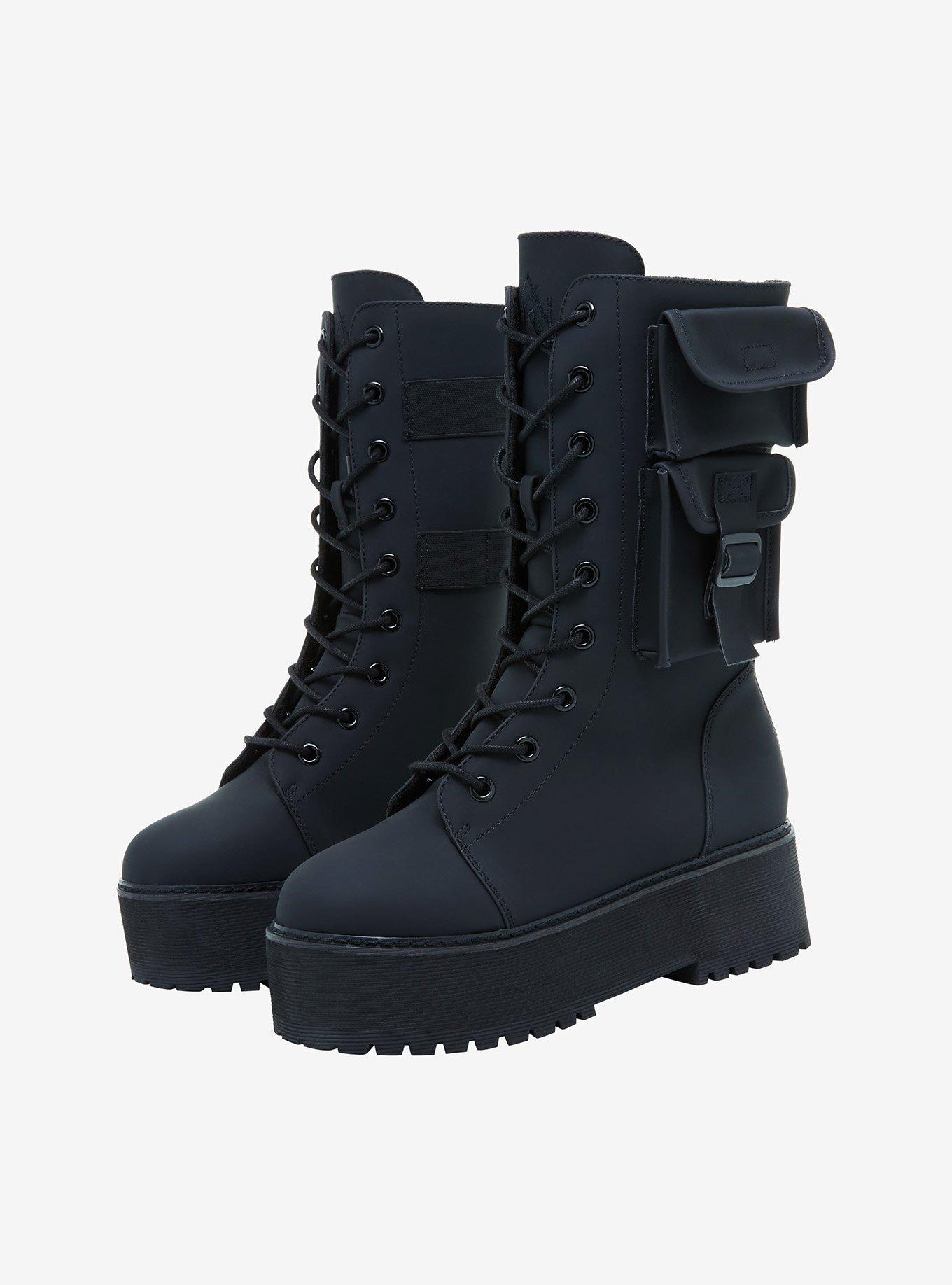 YRU Black Slayr Hi Desert Boots, MULTI, alternate
