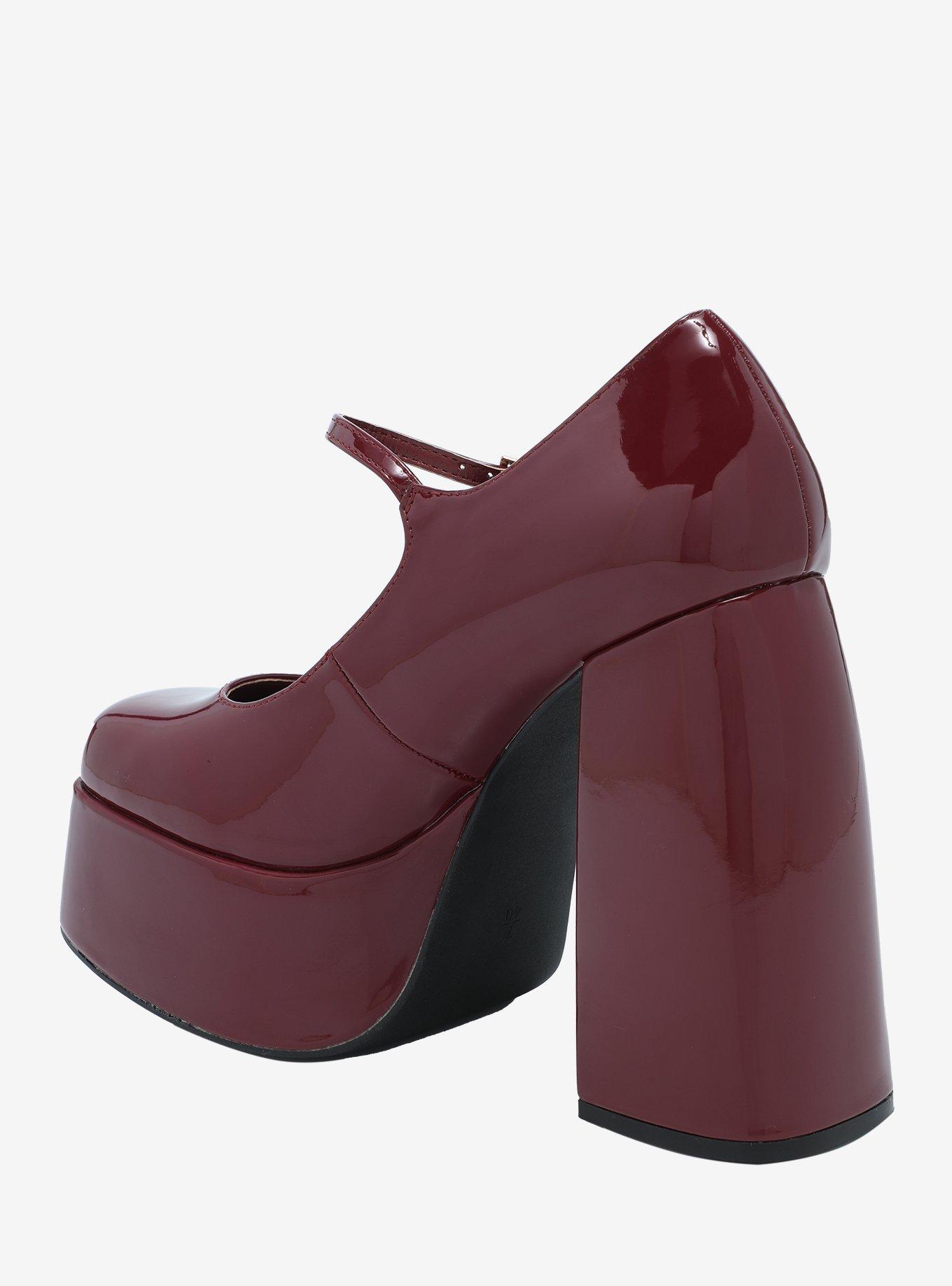 Koi Bitter Mauve Platform Heels, MULTI, alternate