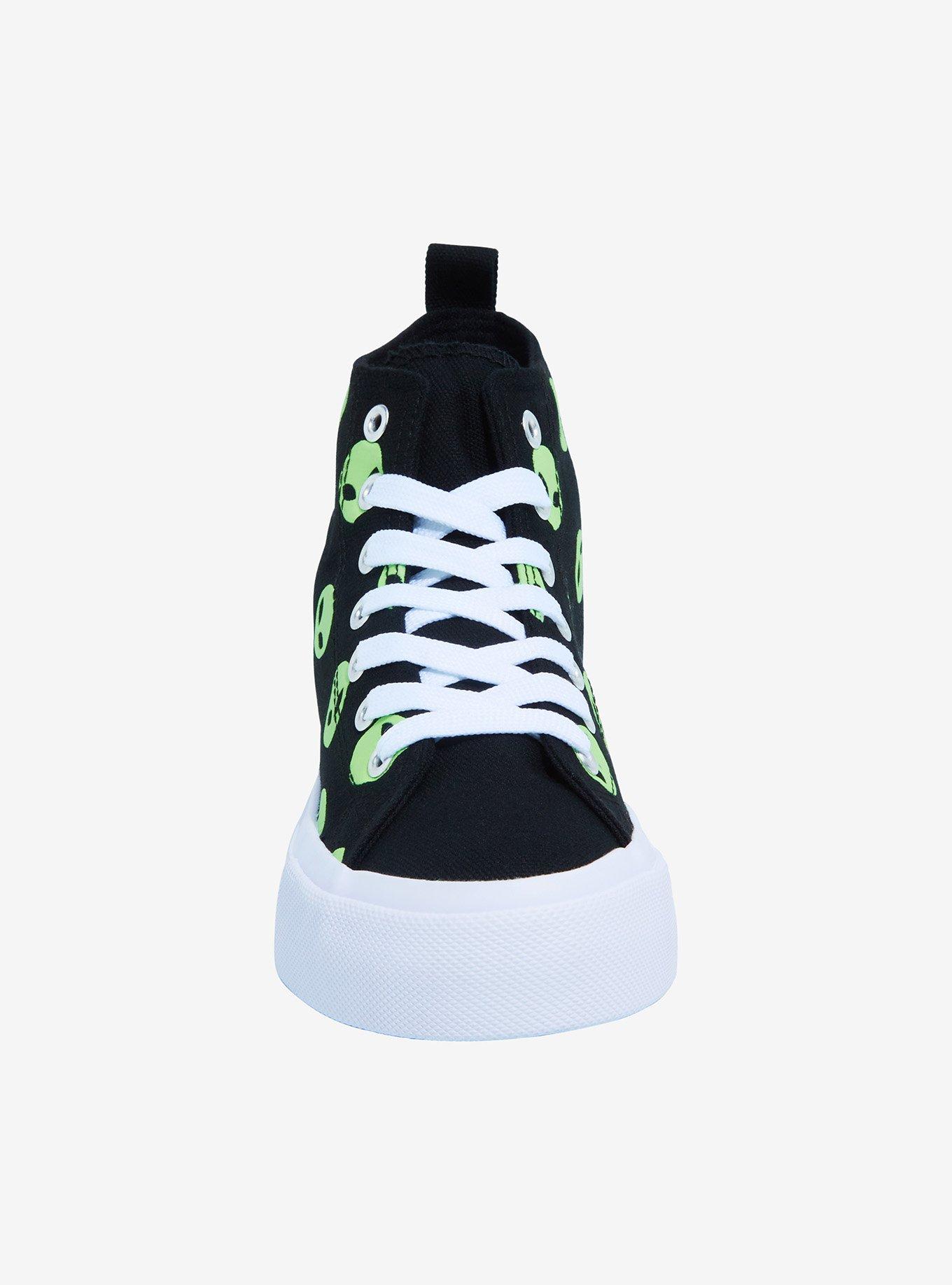 Alien Hi-Top Platform Sneakers, MULTI, alternate