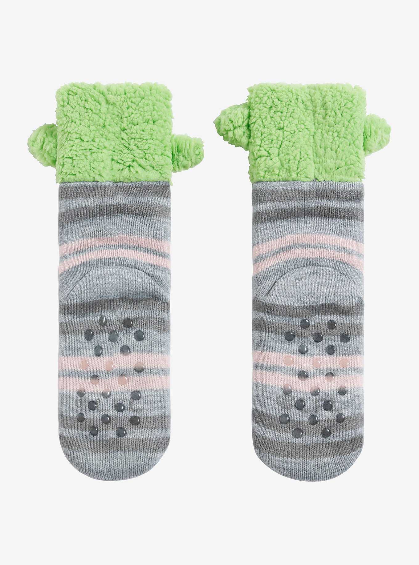 Star Wars The Mandalorian Grogu Cozy Slipper Socks, , hi-res