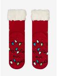 Star Wars The Mandalorian Grogu Holiday Cozy Slipper Socks, , alternate