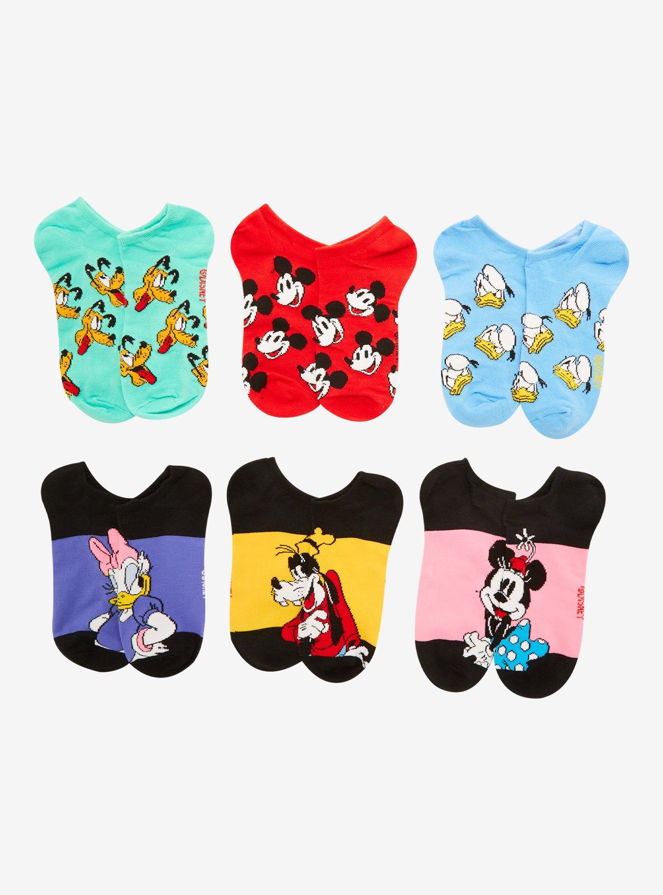 Disney Mickey Mouse And Friends Characters 6 Days Of Socks Gift Set, , alternate