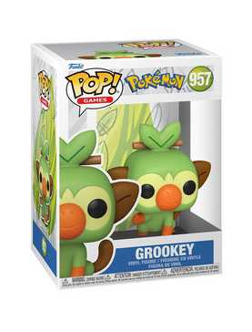 Funko Pop! Games Pokémon Grookey Vinyl Figure, , hi-res
