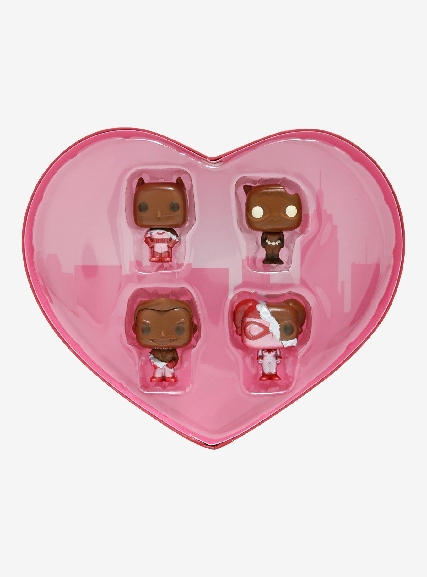 Funko Pocket Pop! DC Comics Batman the Animated Series (Valentine) Chocolate Vinyl Figure Set, , alternate