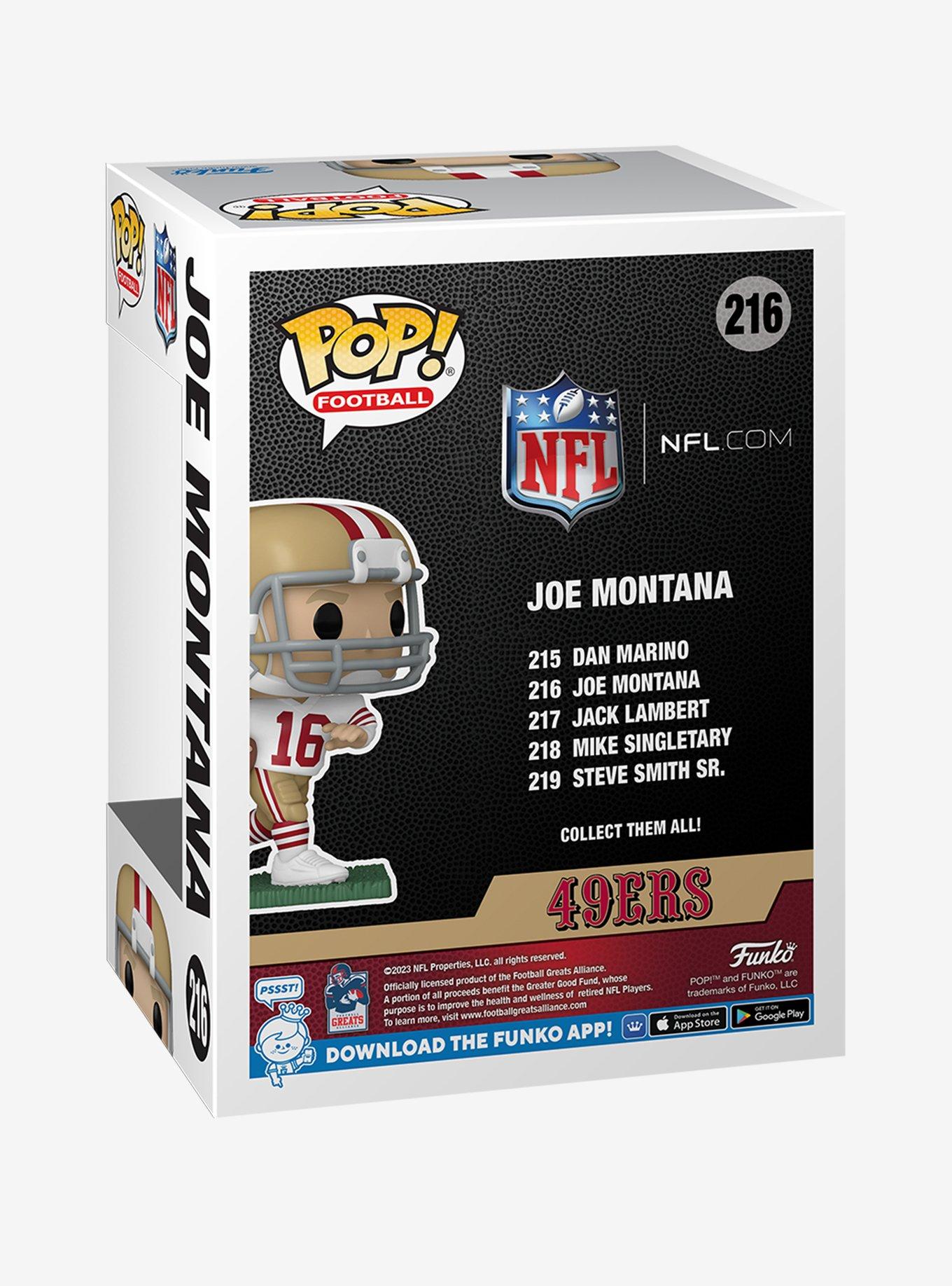 Funko Pop! Football San Francisco 49ers Joe Montana Vinyl Figure, , alternate