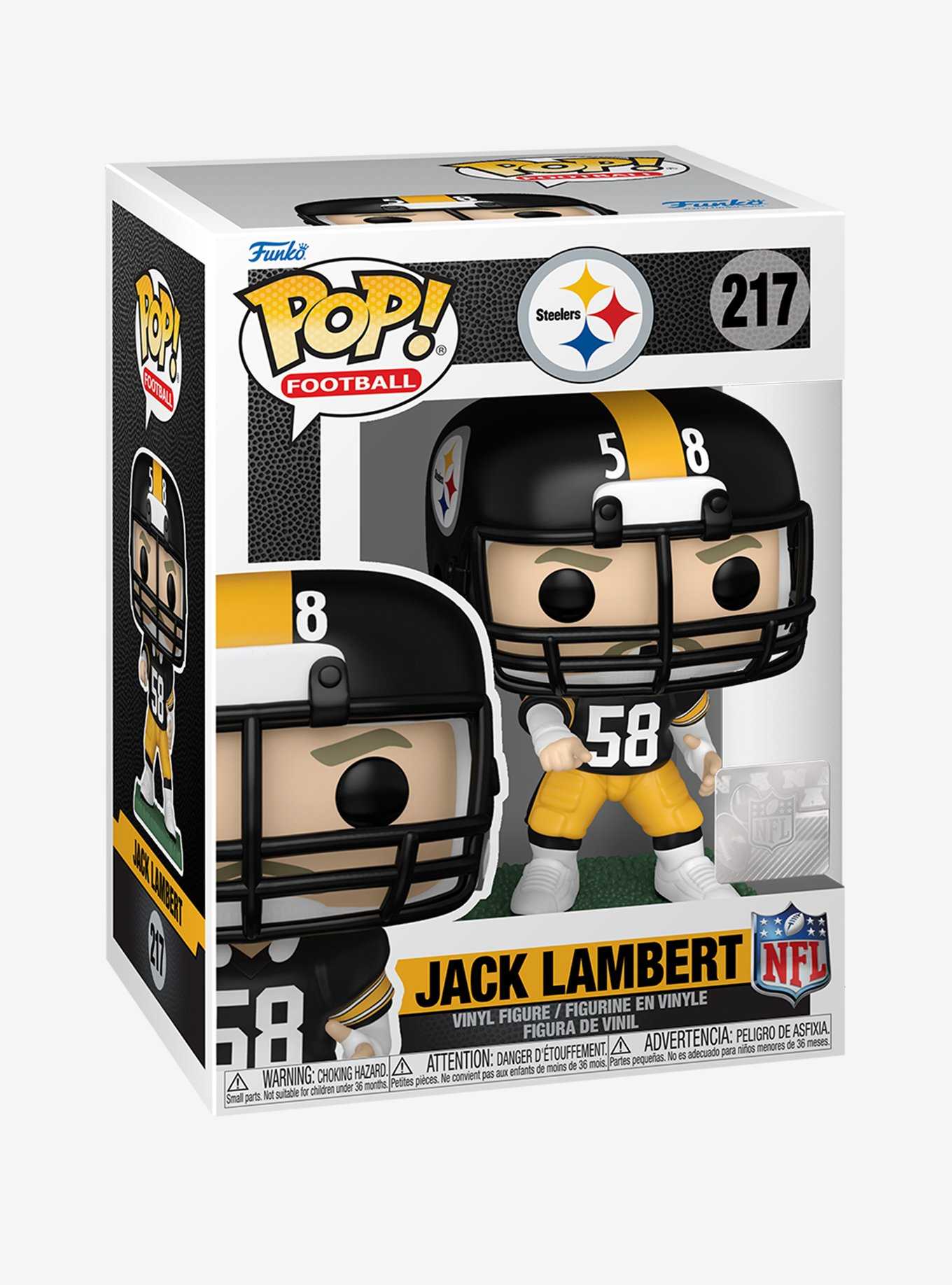 Funko Pop! Football Pittsburgh Steelers Jack Lambert Vinyl Figure, , hi-res