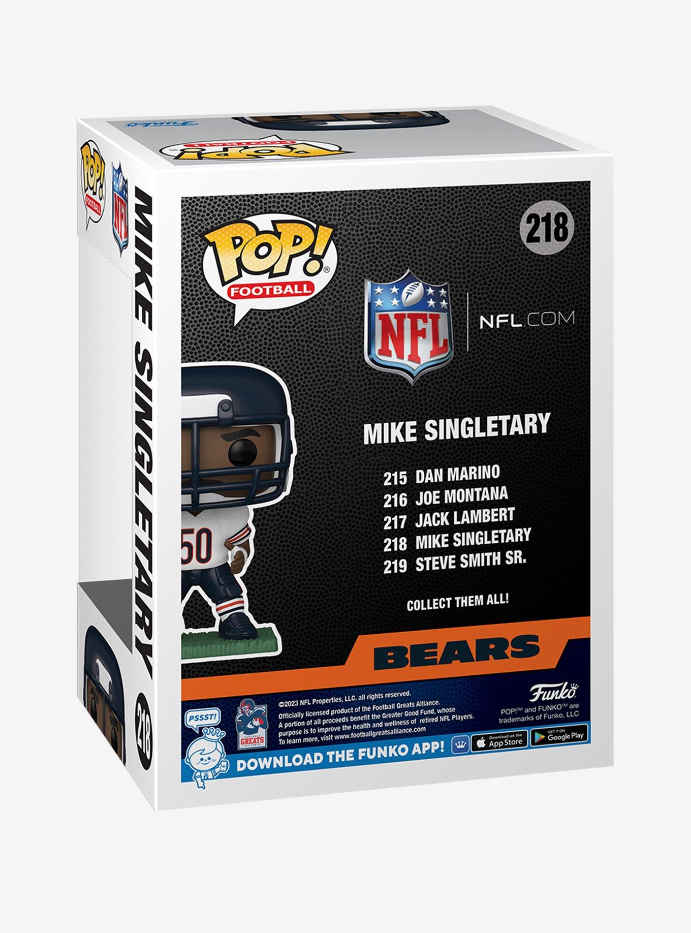 Funko Pop! Football Chicago Bears Mike Singletary Vinyl Figure, , alternate