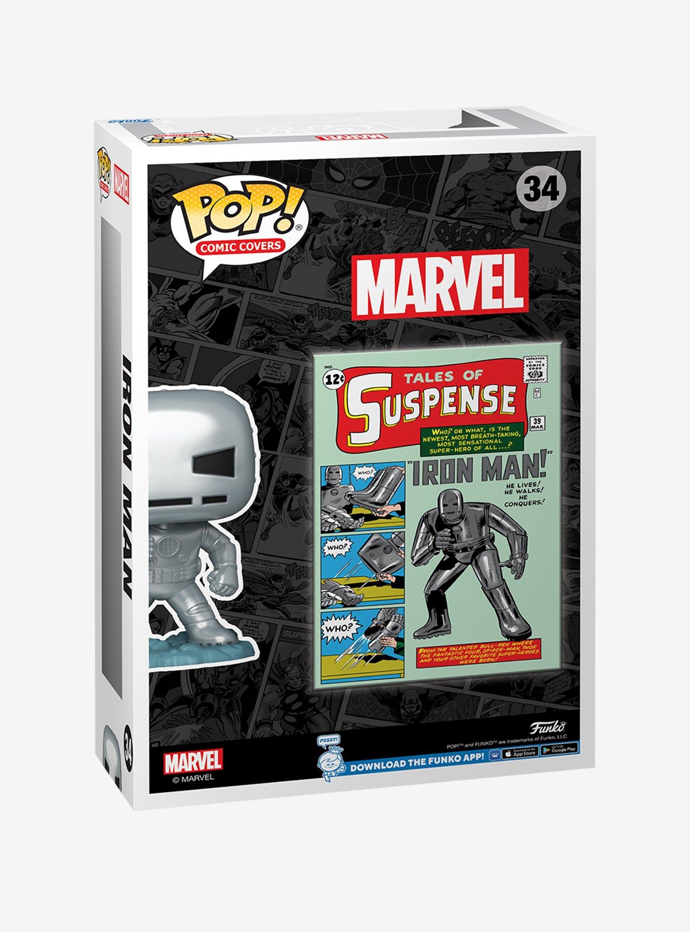 Funko Pop! Comic Covers Marvel Tales of Suspense 39 Iron Man Vinyl Figure, , alternate