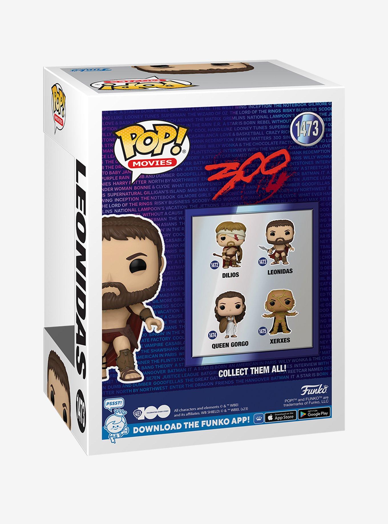 Funko Pop! Movies Warner Bros. 100 300 Leonidas Vinyl Figure, , alternate