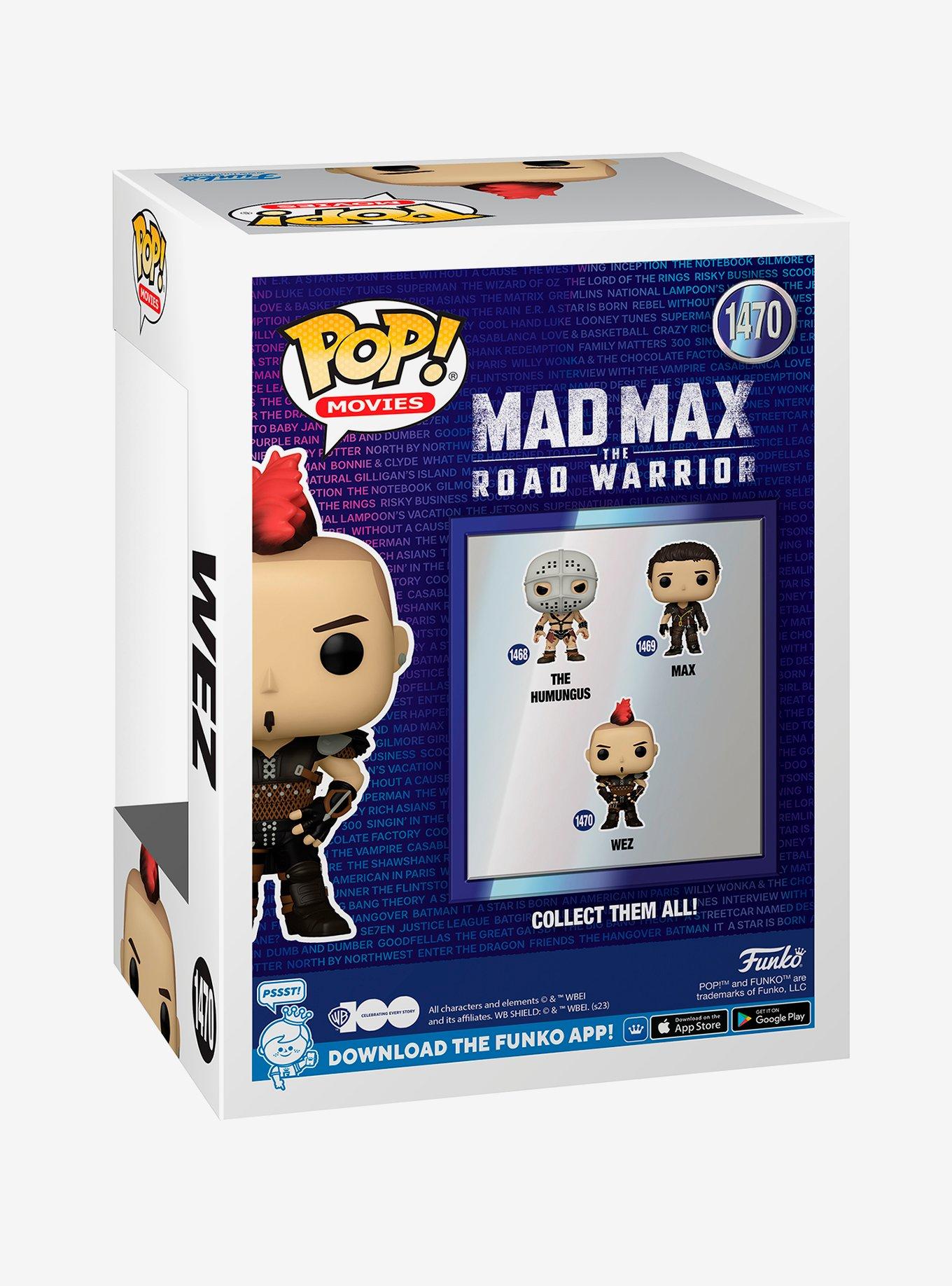 Funko Pop! Movies Warner Bros. 100 Mad Max: The Road Warrior Wez Vinyl Figure, , alternate