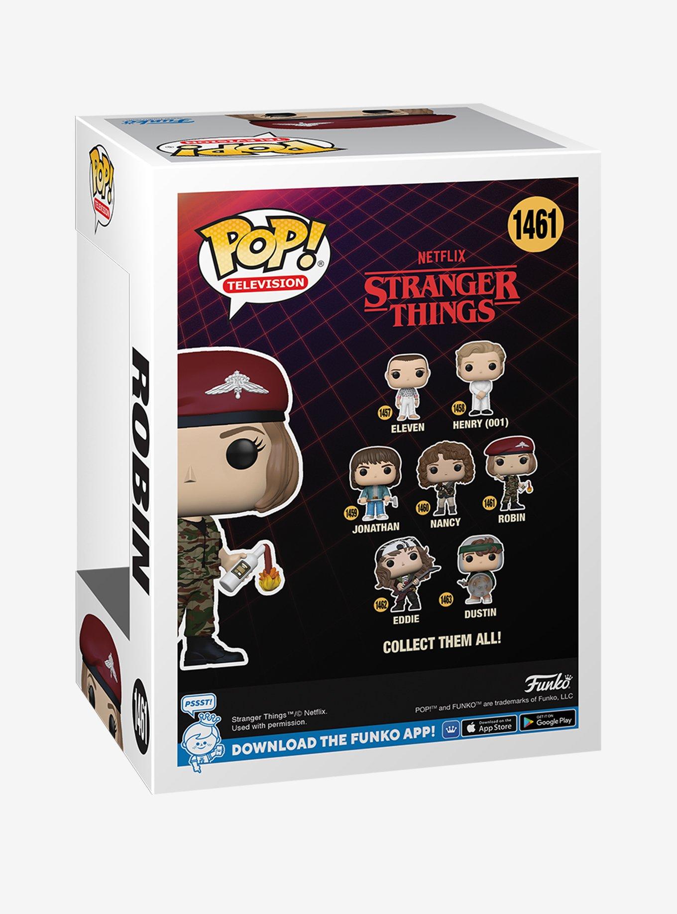 Funko Pop! Television Stranger Things Robin Vinyl Figure, , alternate