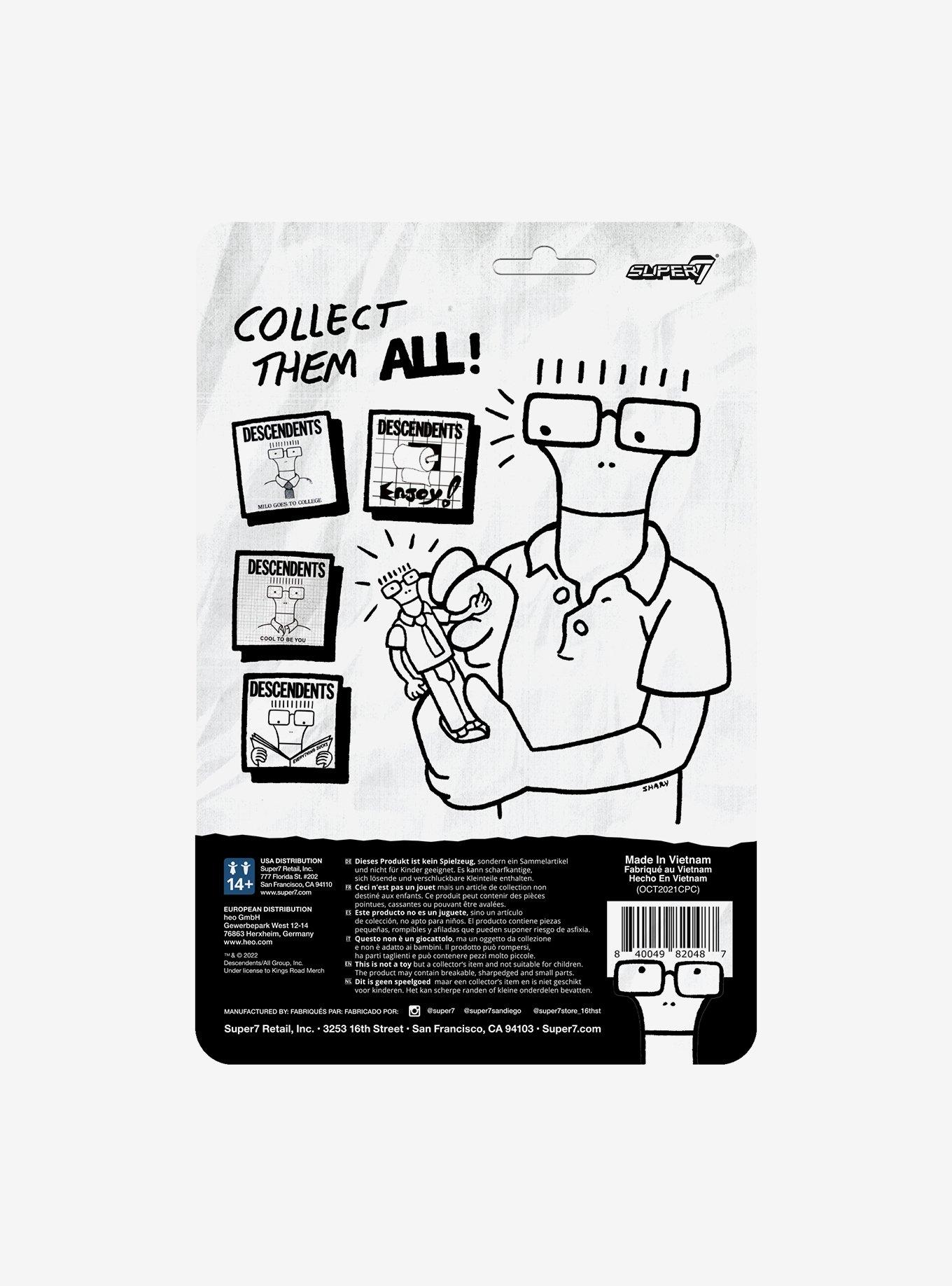 Super7 ReAction Descendents Milo Everything Sucks Action Figure, , alternate