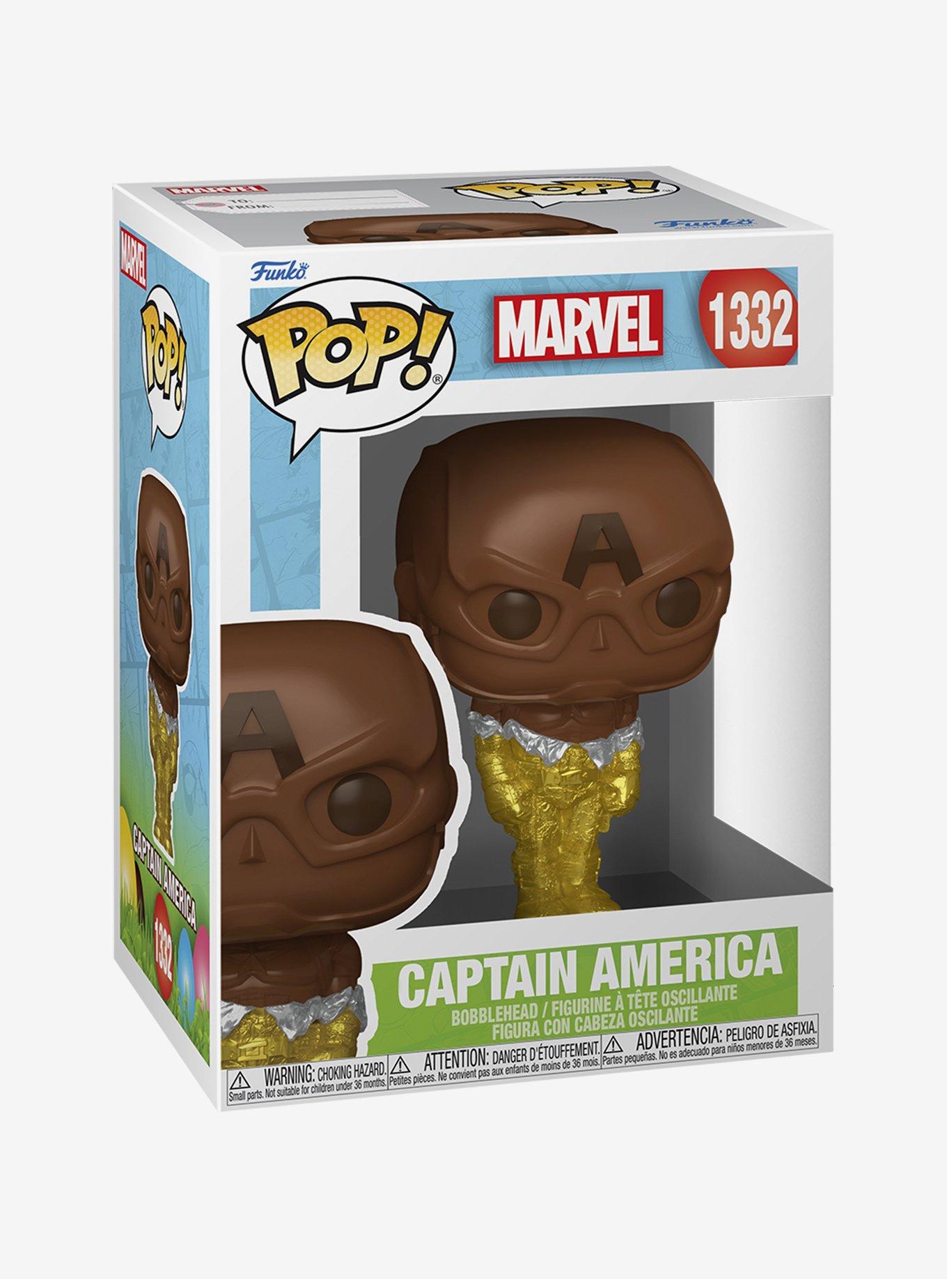 Funko Pop! Marvel Captain America Vinyl Figure, , alternate