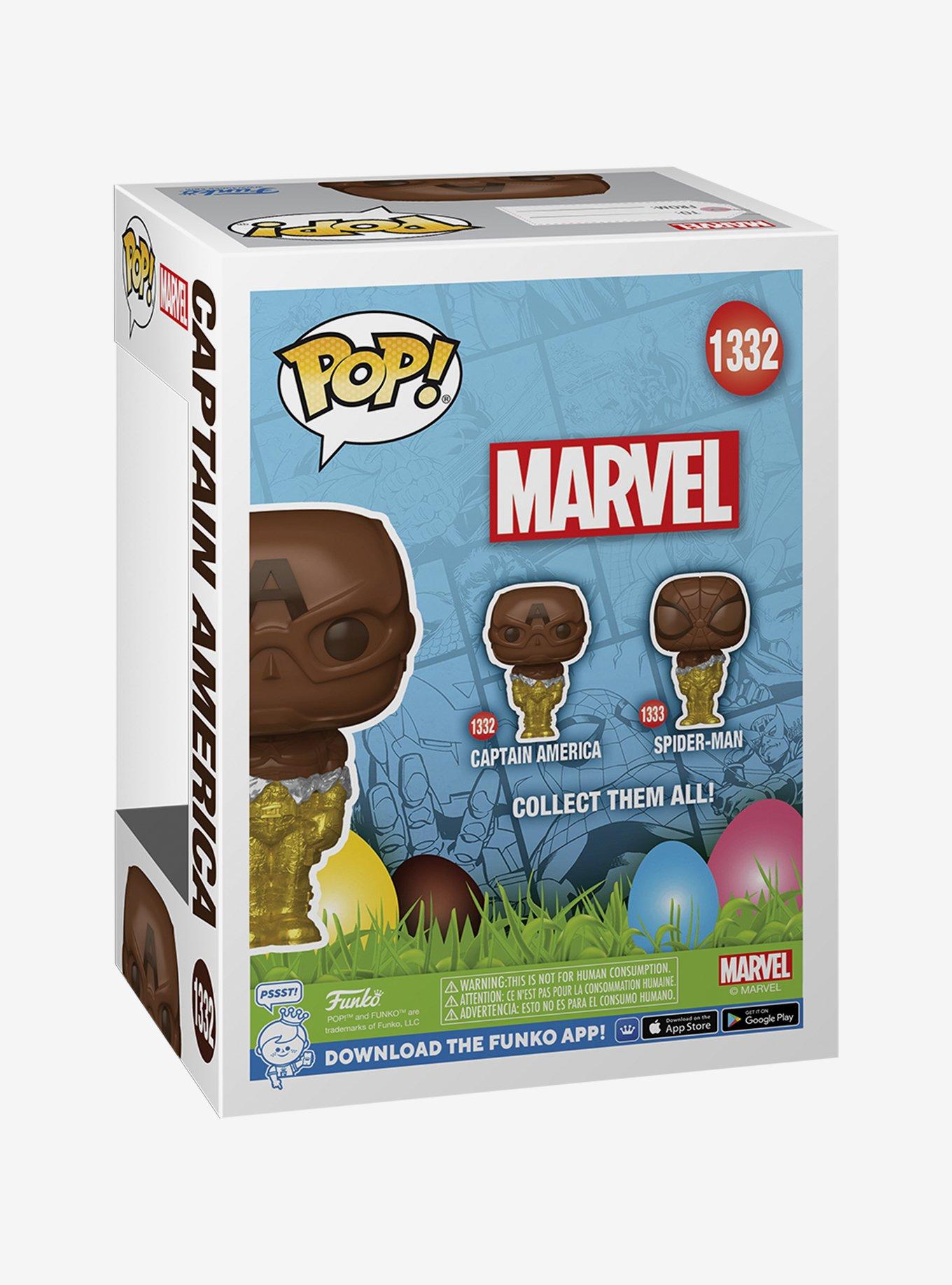 Funko Pop! Marvel Captain America Vinyl Figure, , alternate