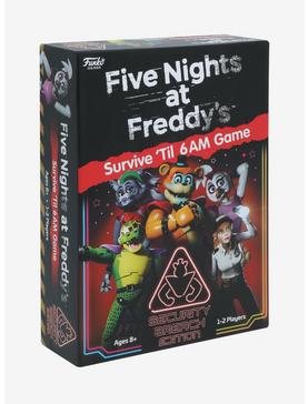 Funko Five Night's At Freddy's Survive 'Til 6 AM Security Breach Edition Game, , hi-res