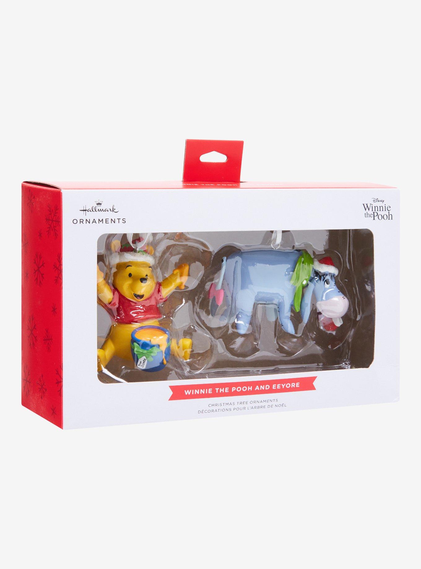 Hallmark Ornaments Disney Winnie the Pooh Eeyore & Pooh Bear Ornament Set, , alternate