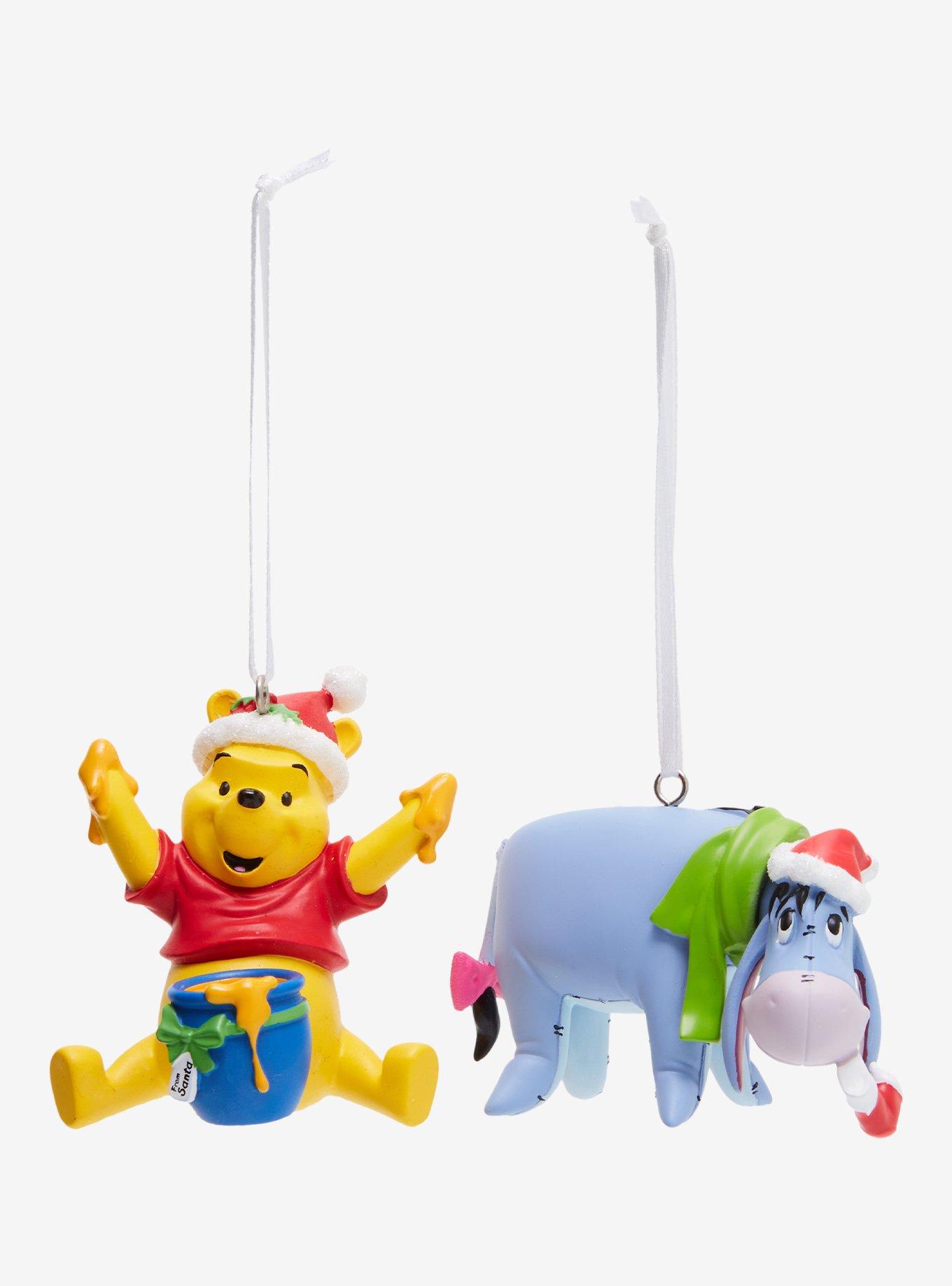 Hallmark Ornaments Disney Winnie the Pooh Eeyore & Pooh Bear Ornament Set, , alternate