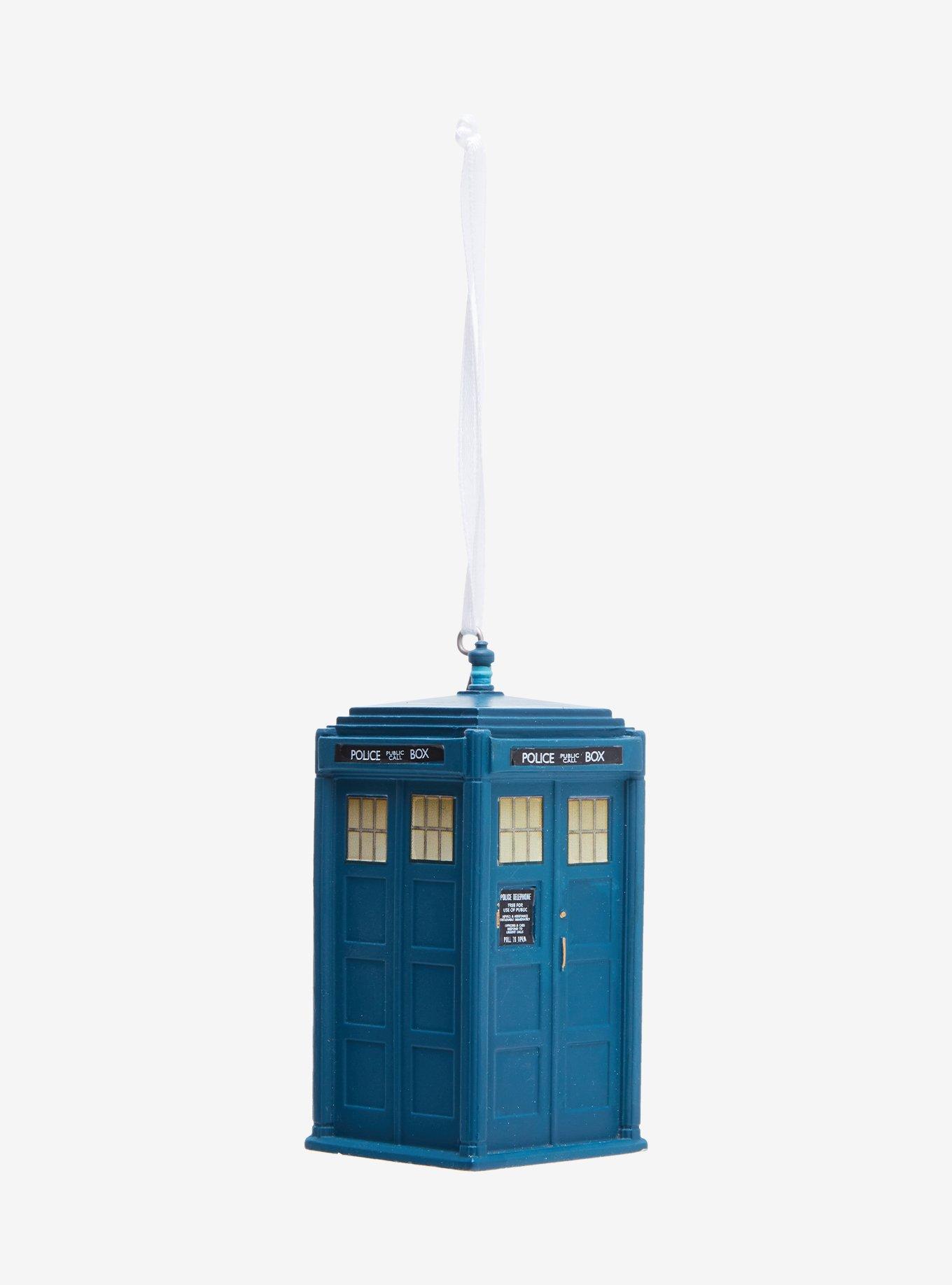 Hallmark Ornaments Doctor Who TARDIS Figural Ornament, , alternate