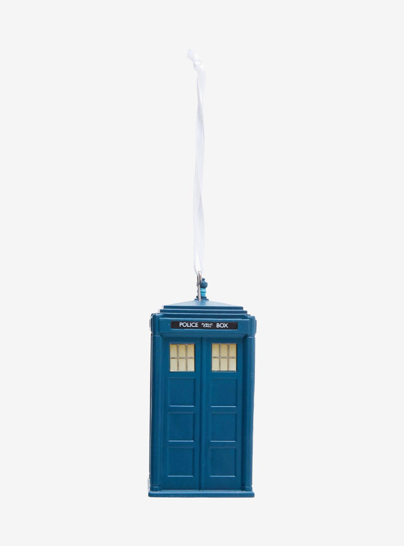 Hallmark Ornaments Doctor Who TARDIS Figural Ornament, , alternate