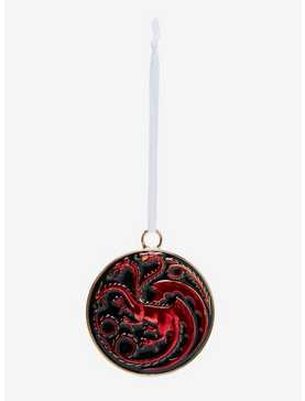 Hallmark Ornaments Game Of Thrones: House of the Dragon House Targaryen Crest Premium Ornament, , hi-res