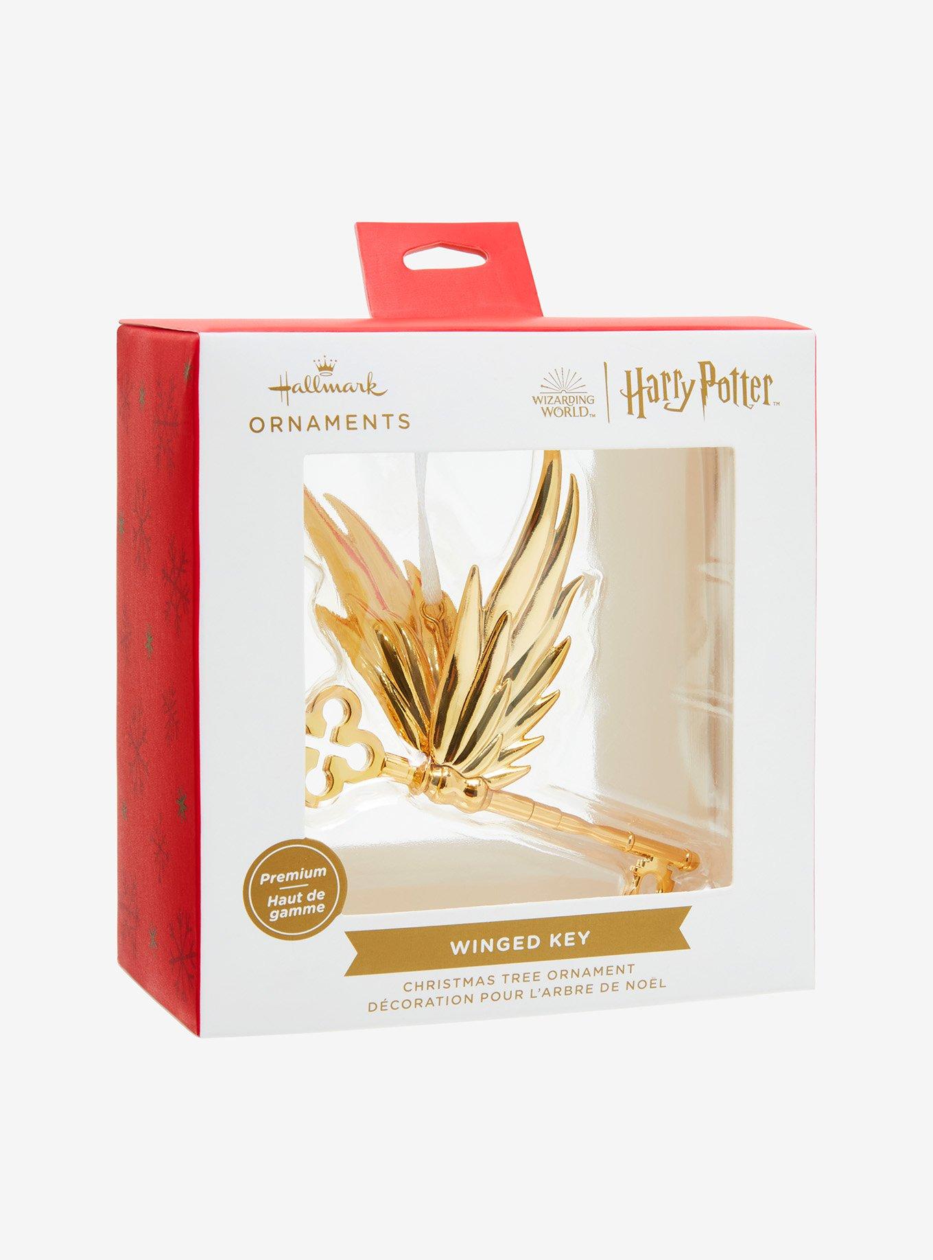 Hallmark Harry Potter Winged Key Ornament, , alternate
