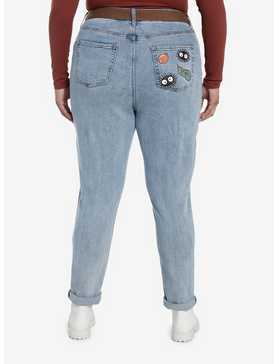 Her Universe Studio Ghibli My Neighbor Totoro Mom Jeans With Belt Plus Size, , hi-res
