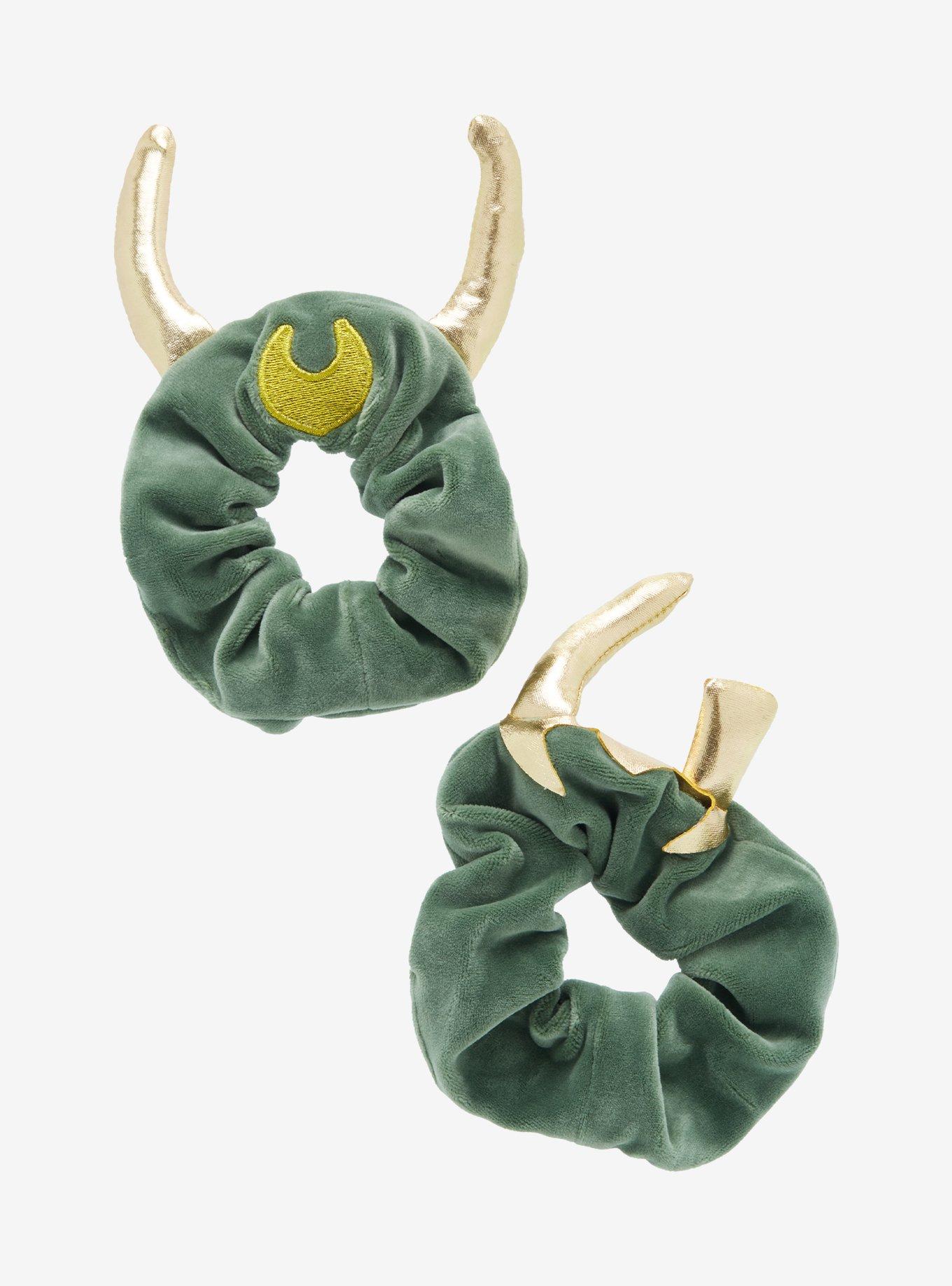 Marvel Loki Sylvie & Loki Figural Scrunchy Set - BoxLunch Exclusive, , alternate