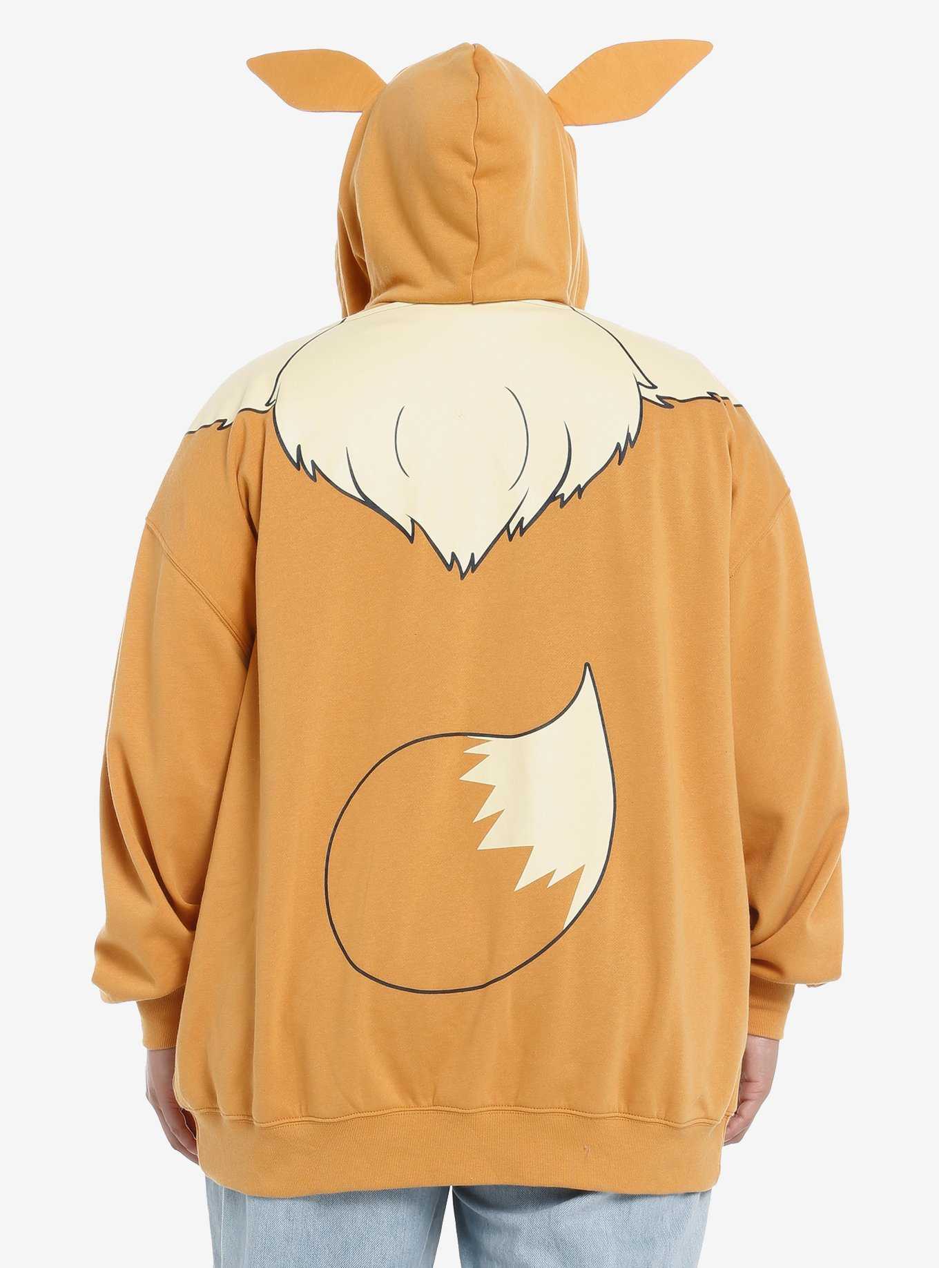 Pokemon Eevee Cosplay Girls Hoodie Plus Size, , hi-res