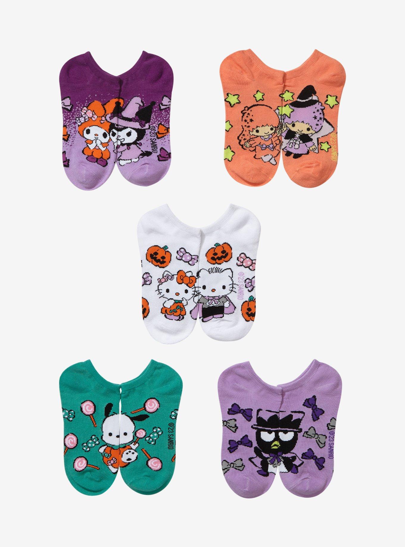 Sanrio Hello Kitty & Friends Halloween Costumes Sock Set - BoxLunch Exclusive, , alternate