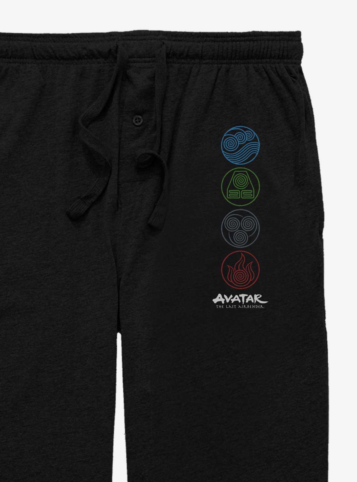 Avatar: The Last Airbender Four Elements Line Pajama Pants, , hi-res