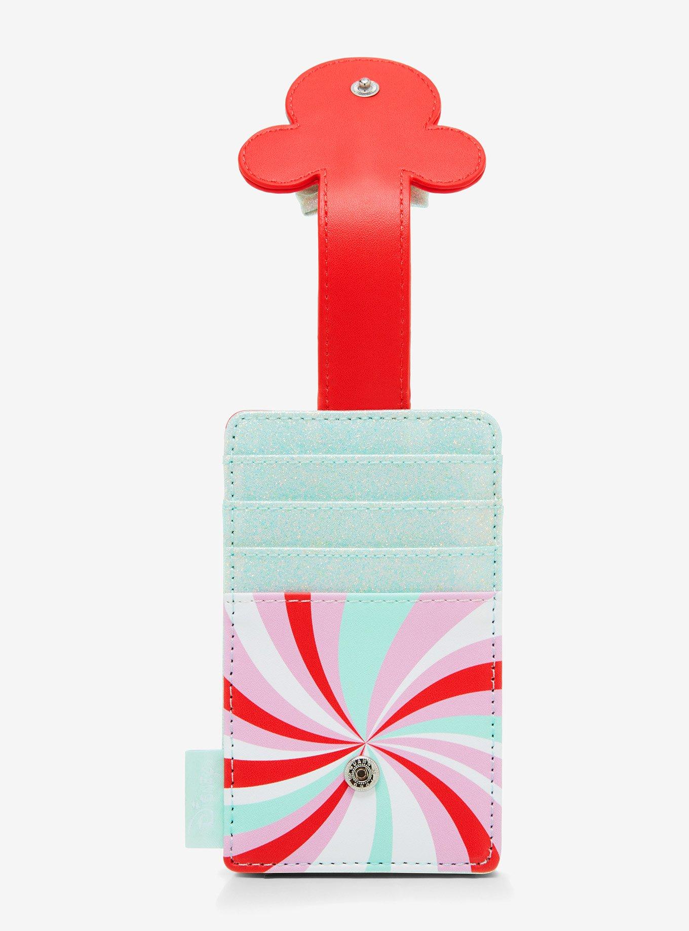 Loungefly Disney Minnie Mouse Peppermint Print Cardholder - BoxLunch Exclusive, , alternate