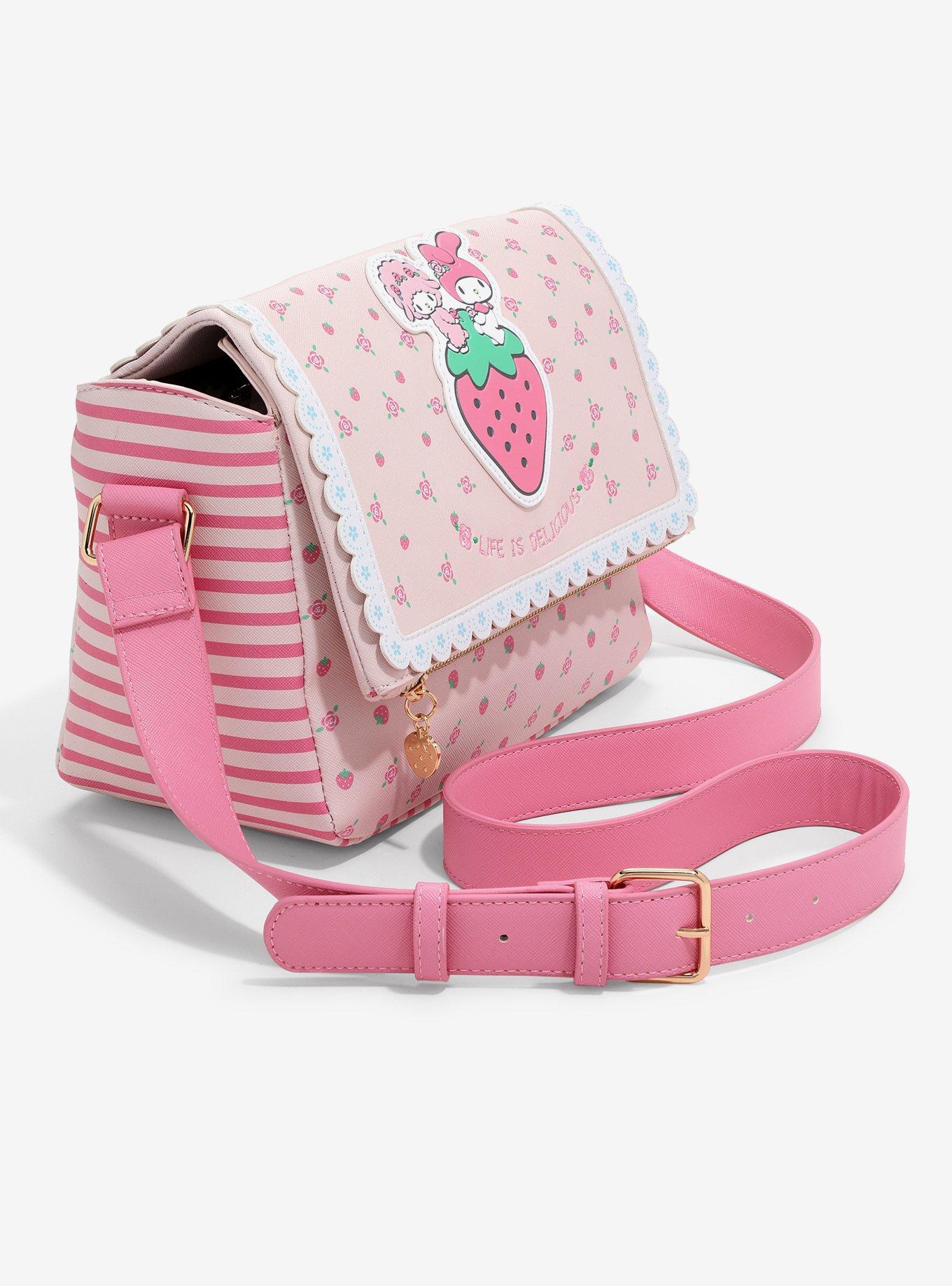 Sanrio My Melody and My Sweet Piano Strawberry Crossbody — BoxLunch Exclusive, , alternate