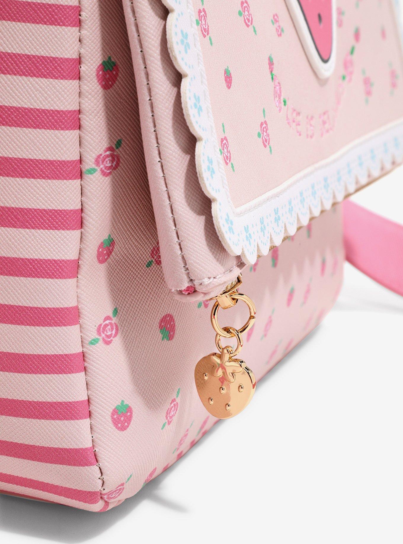 Sanrio My Melody and My Sweet Piano Strawberry Crossbody &mdash; BoxLunch Exclusive, , alternate
